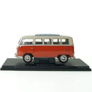 1963 Volkswagen T1 bus fra Welly (str. 33 x 16 x 14 cm)
