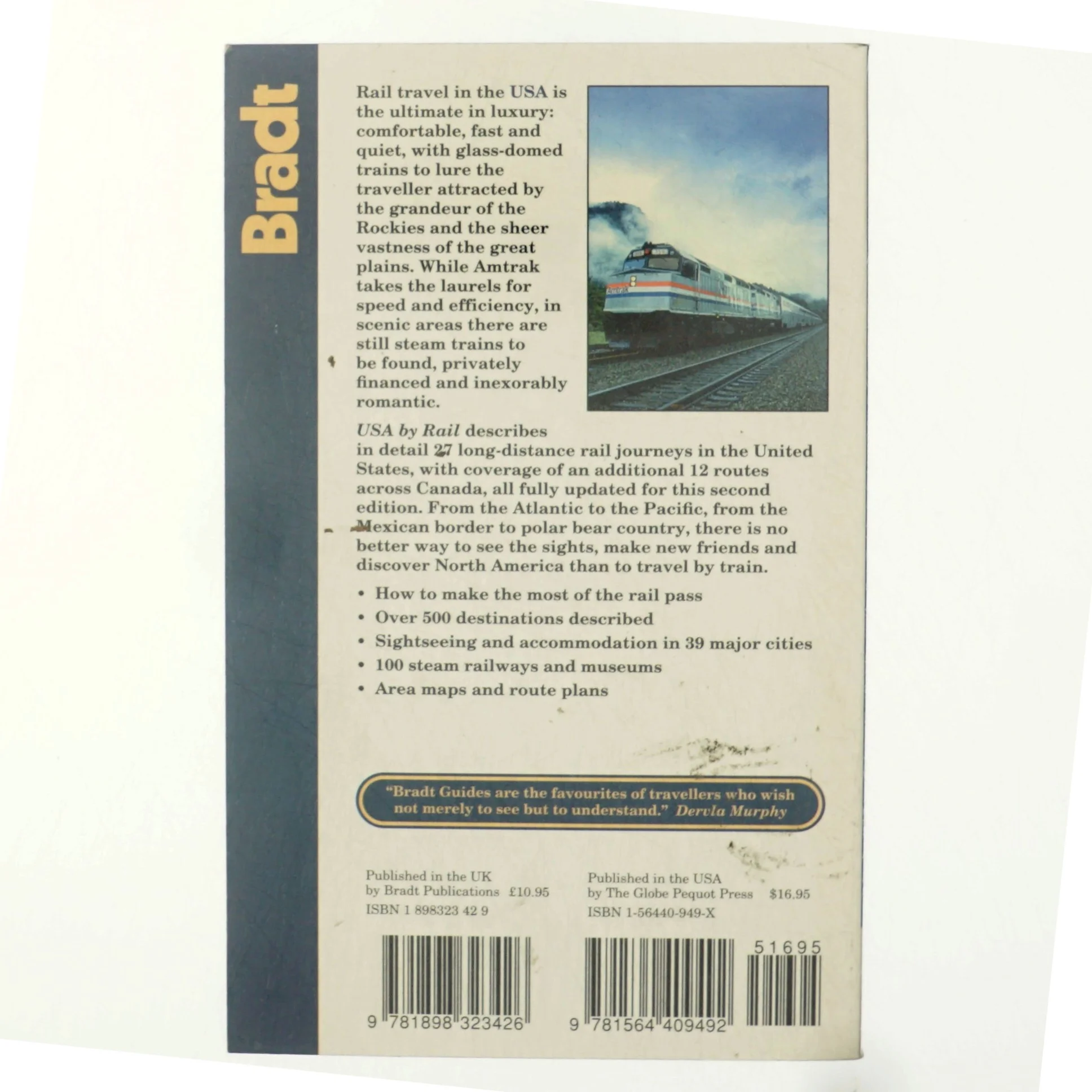 USA by rail af John Pitt (Bog)