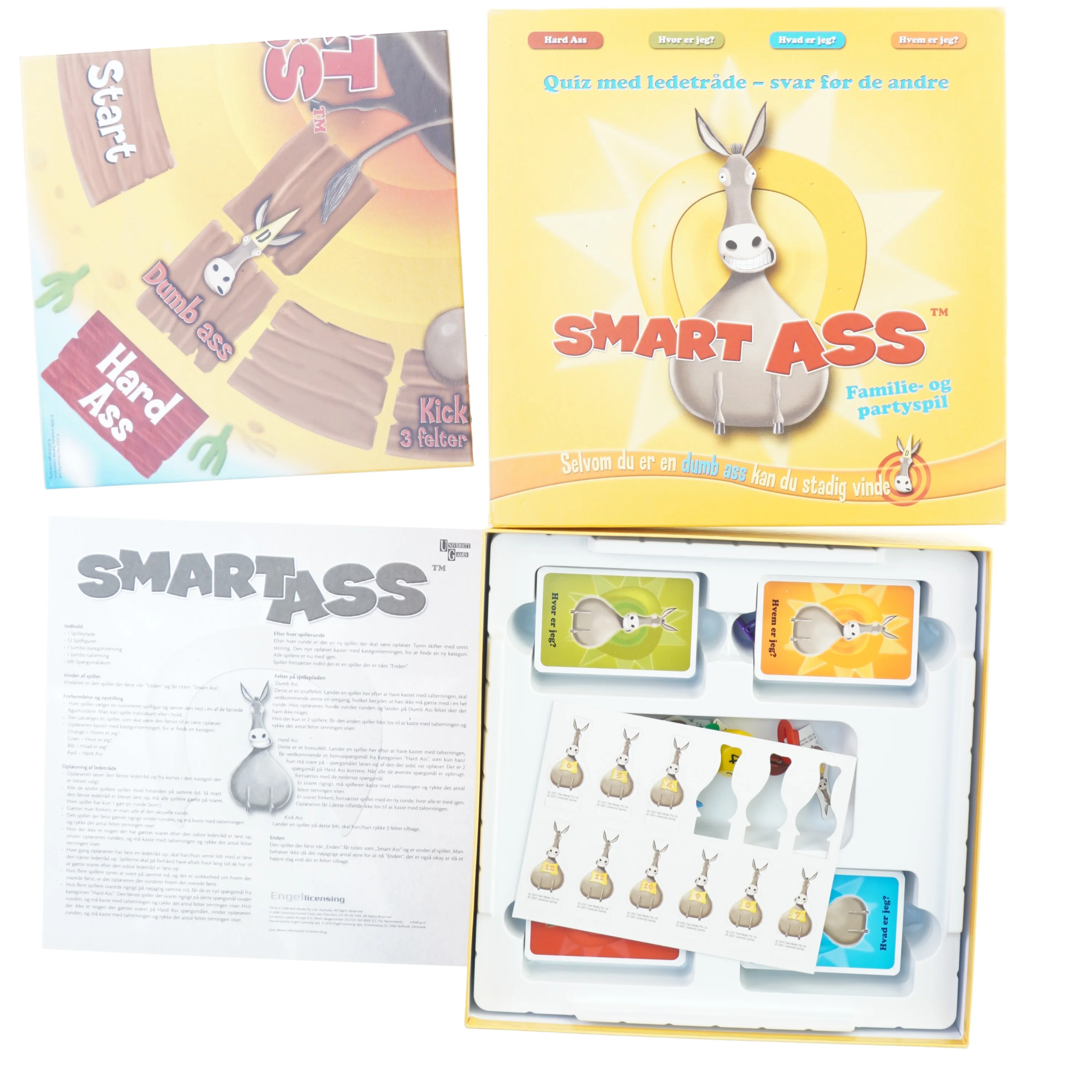 Smart ass fra University Games (str. 27 cm)