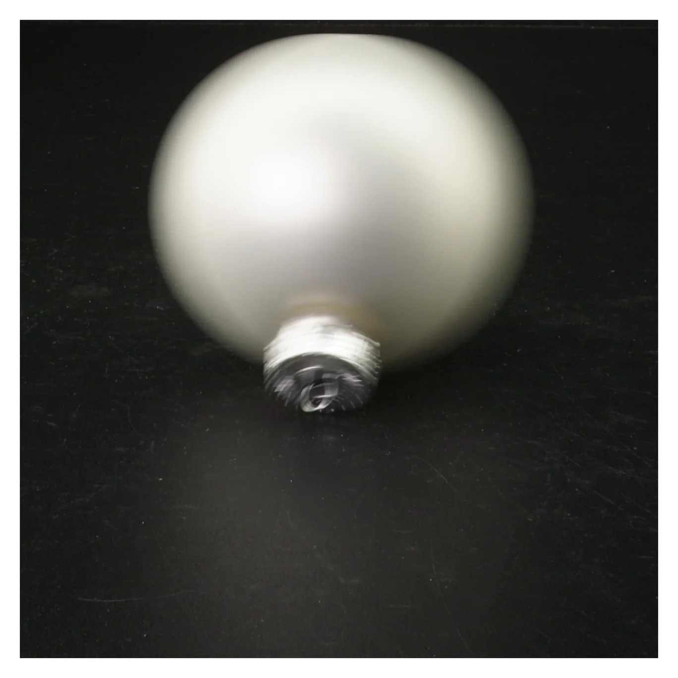 Satinfinish julekugler