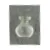Lille glasvase fra Fyns glasværk (str. HØ: 11x10 cm)