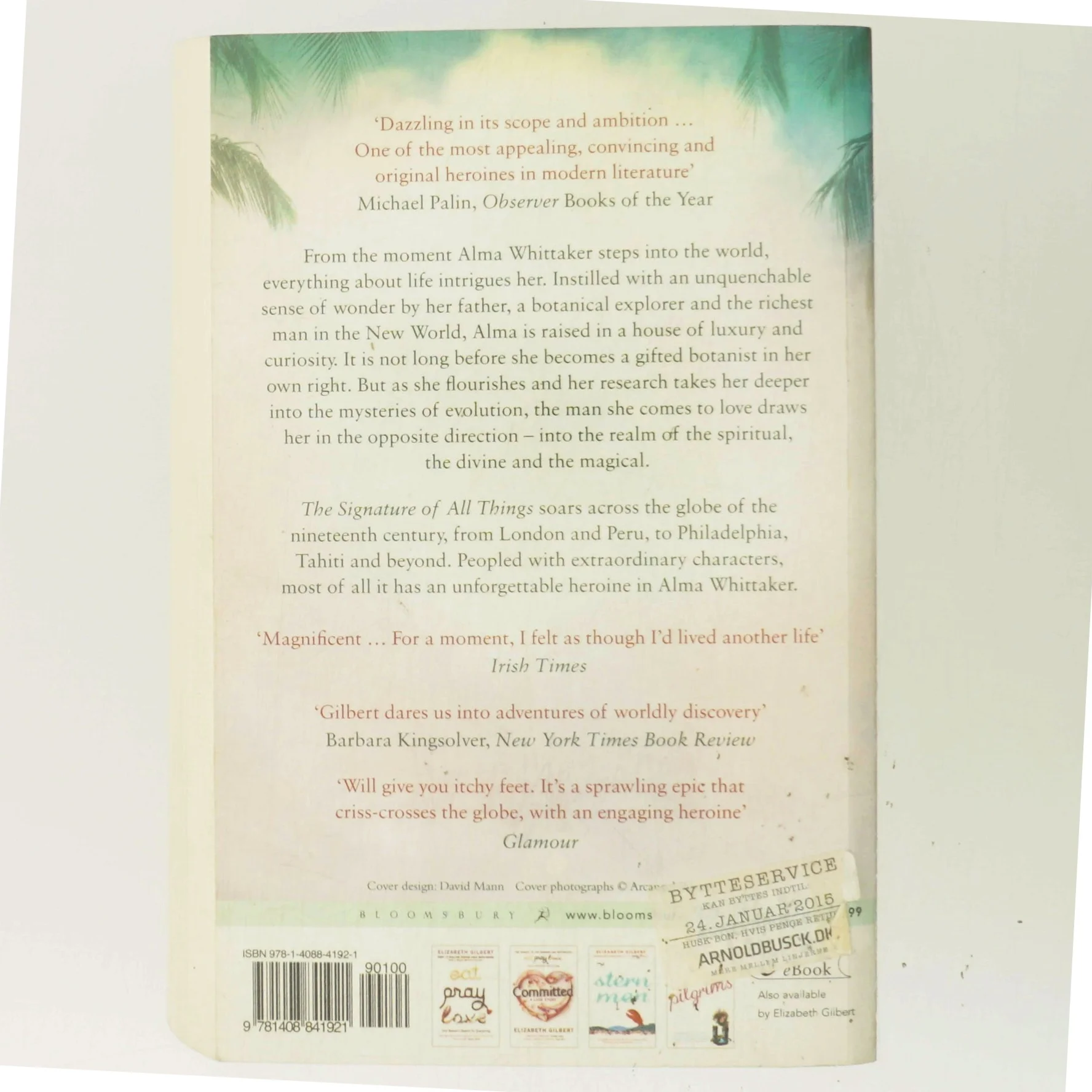 The Signature of All Things af Elizabeth Gilbert (Bog)