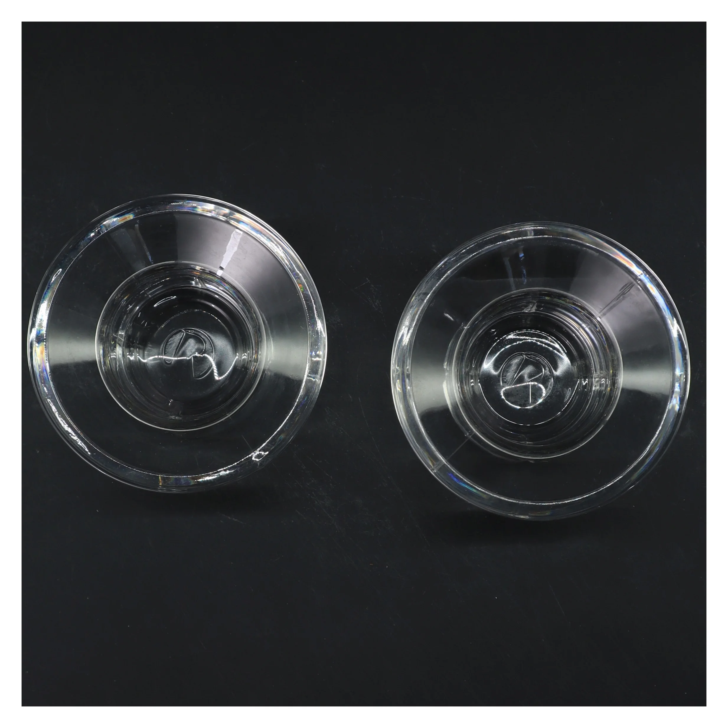 To glaslysestager fra Rosendahl (str. Ø 11 cm længde 7 cm)