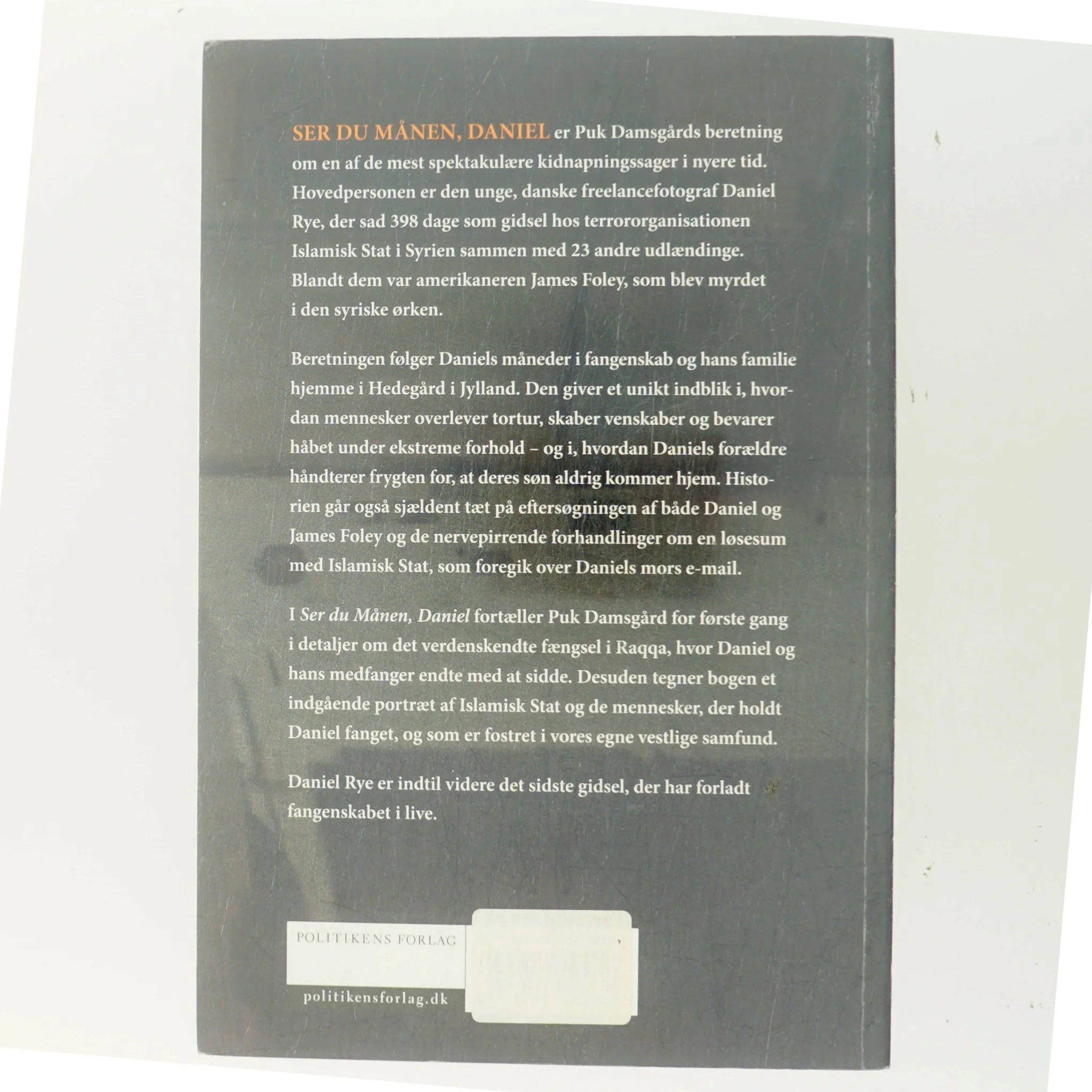 Ser du månen, Daniel af Puk Damsgård (Bog)