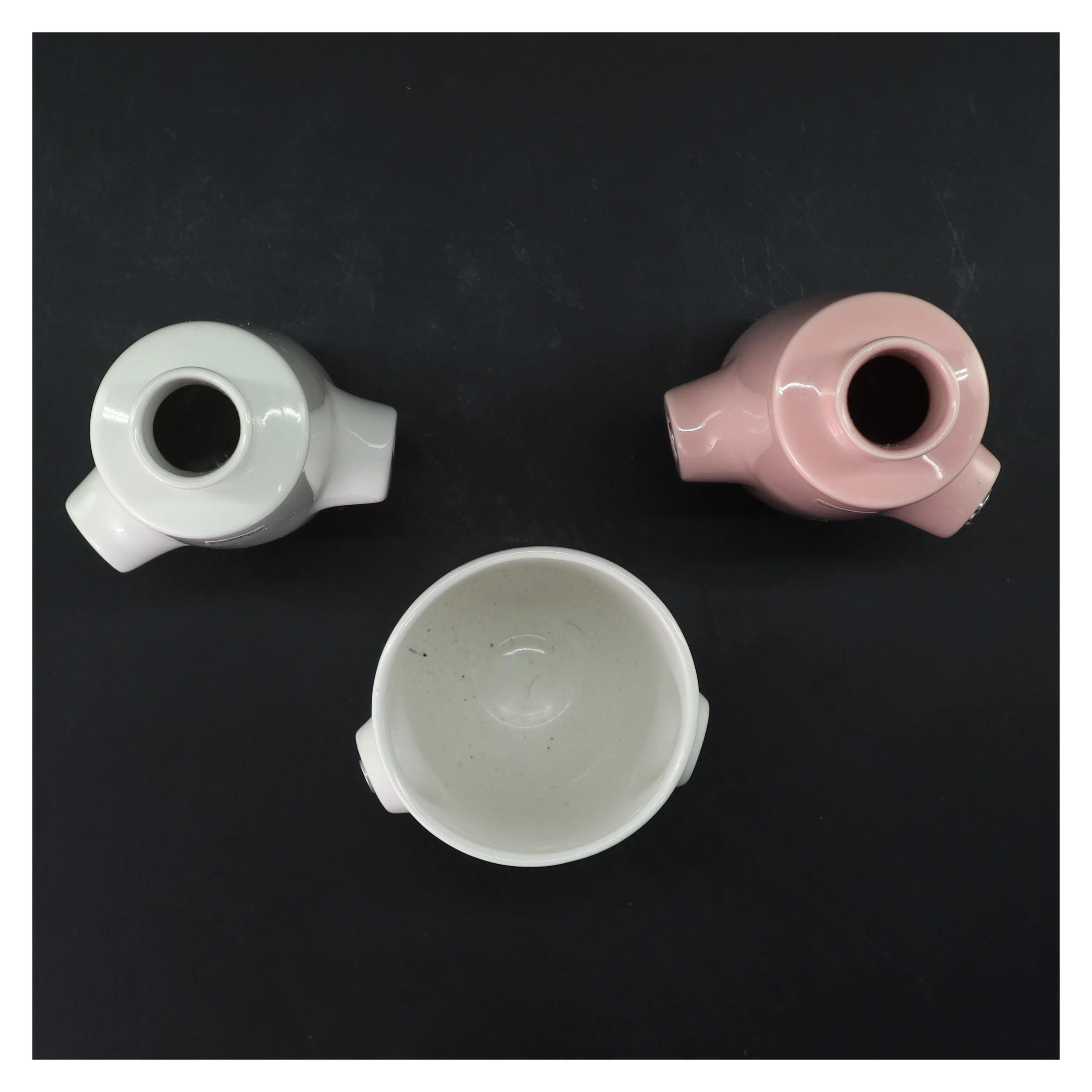 Kähler vaser og potter fra Kähler (str. 3 stk 11 & 19,5 cm)