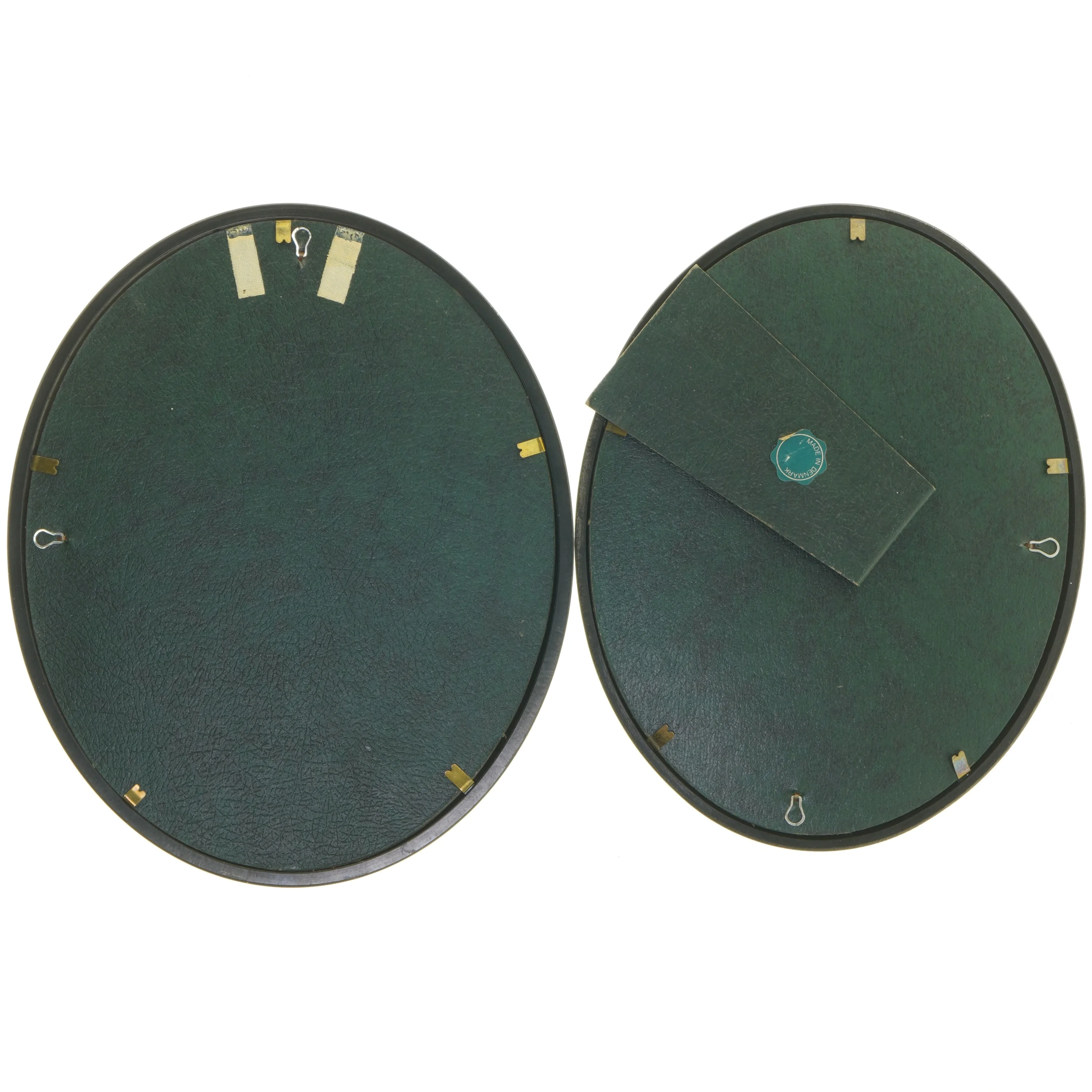 Oval billedrammer 2 stk (str. 29,5 & 28 cm)