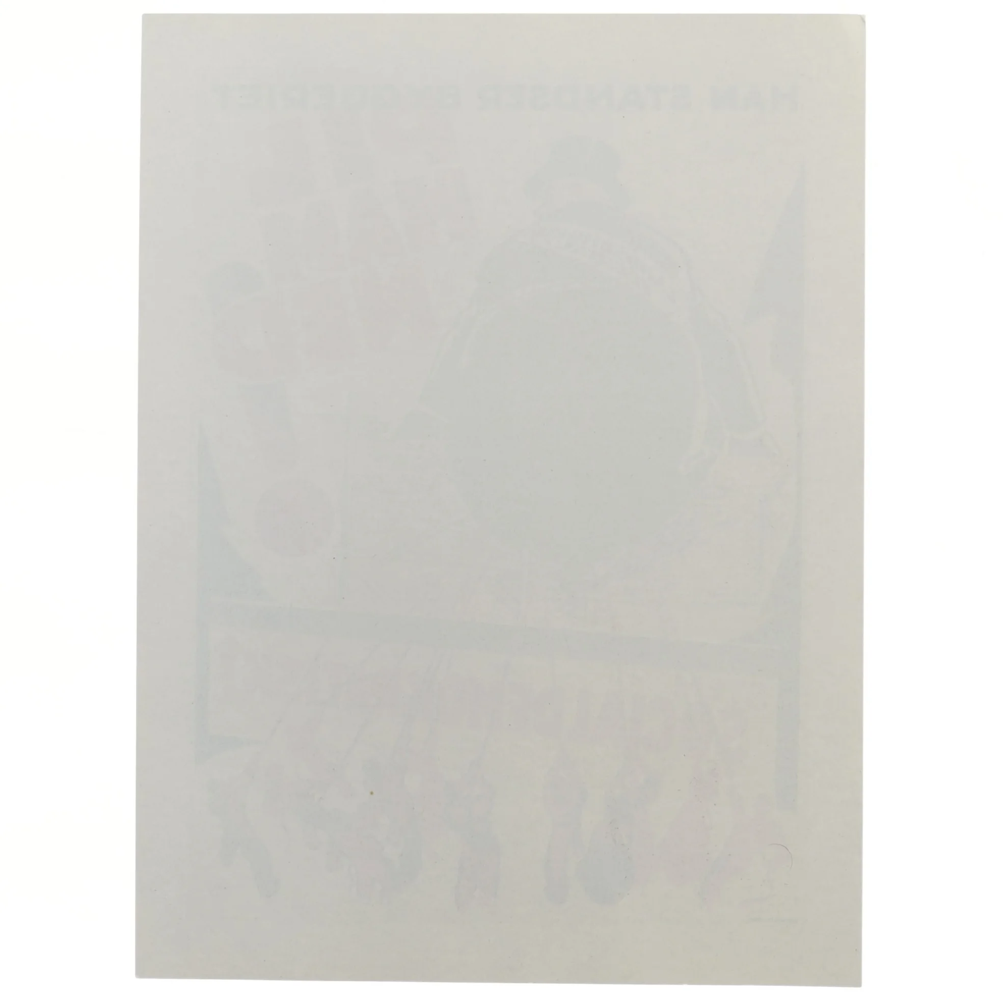 Plakat med politisk kunstmotiv (str. 40x30 cm)