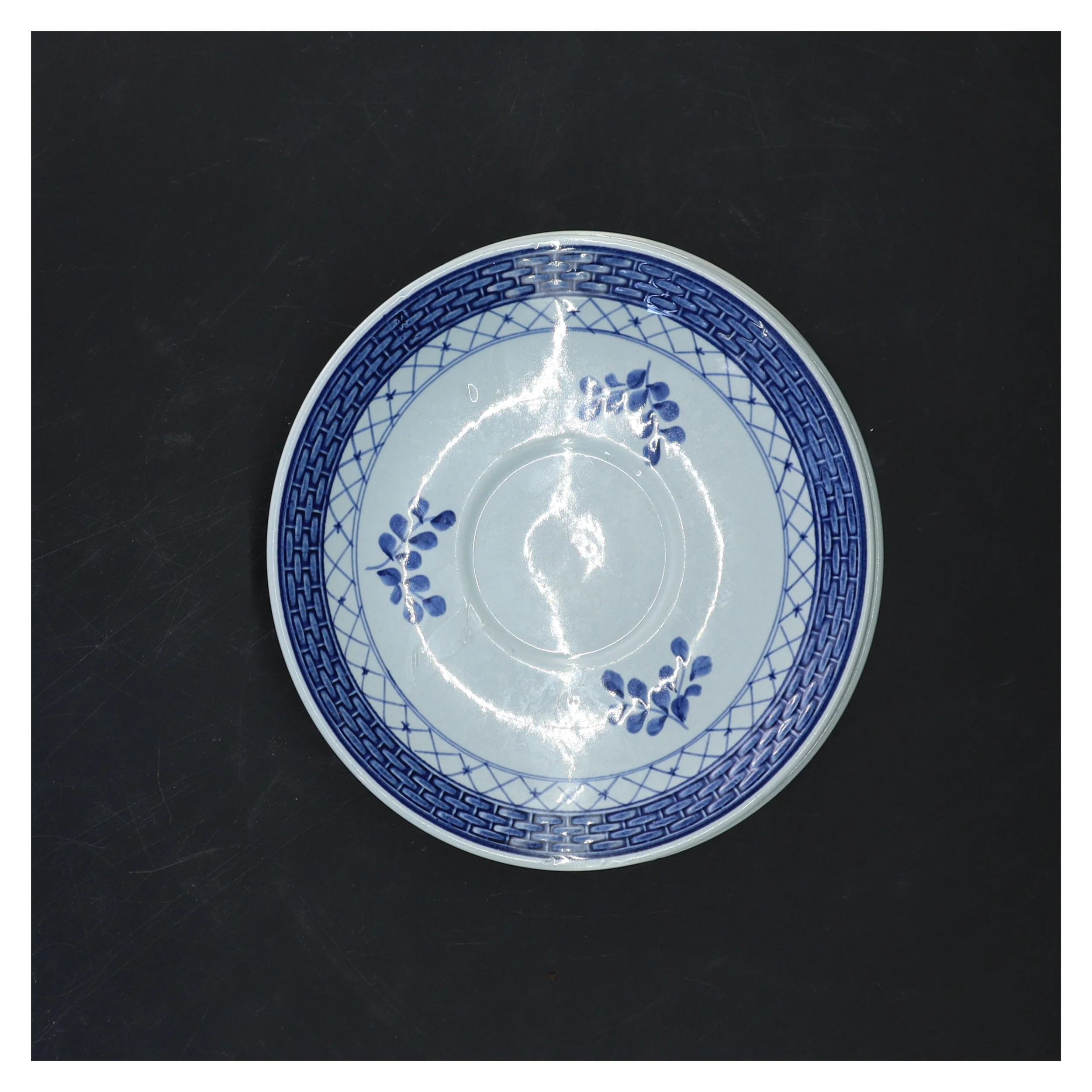 Tranquebar underkopper fra Kongelig porcelæn (str. Ø 15,5 cm)