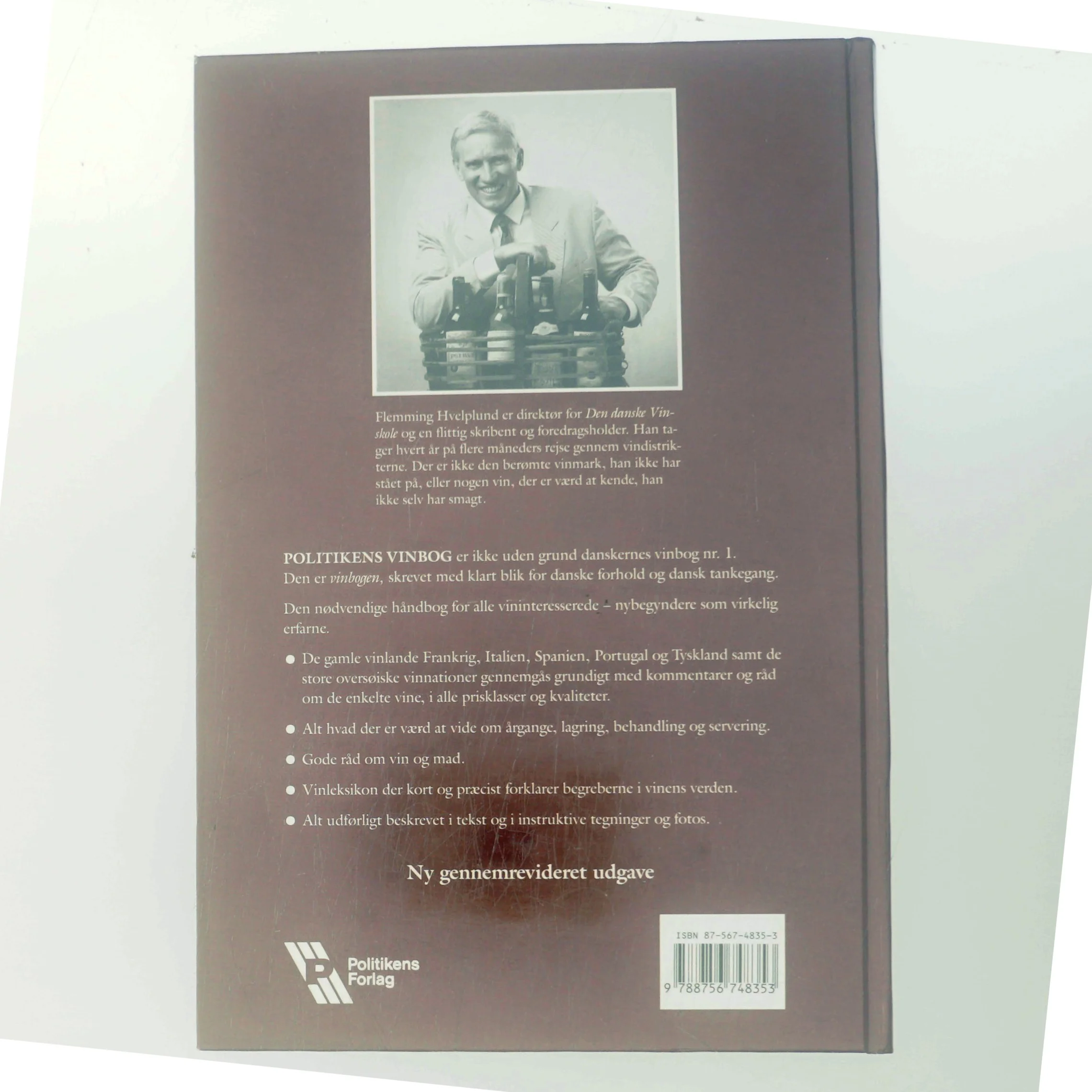 Politikens vinbog af Flemming Hvelplund (Bog)