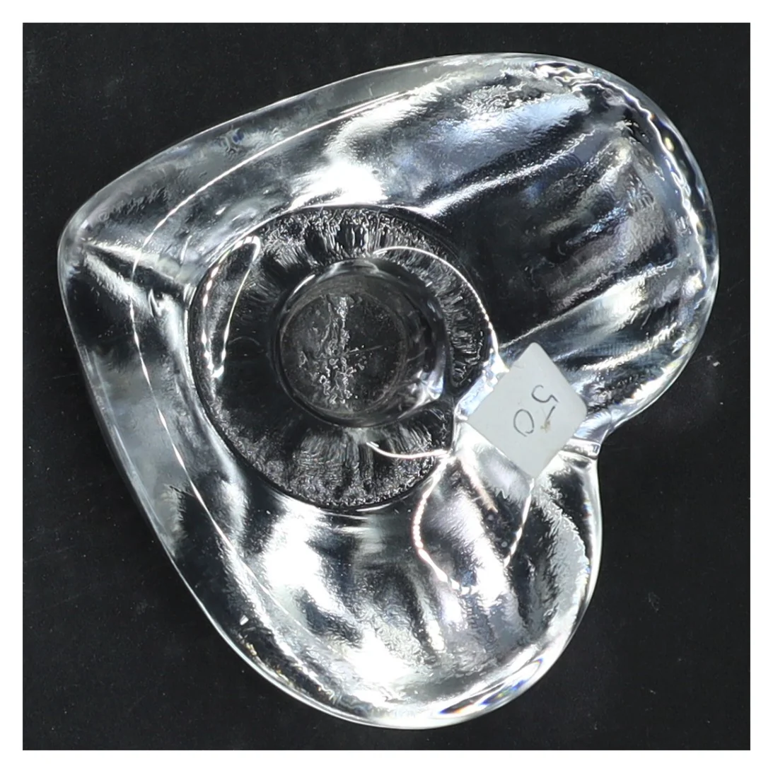 Hjerte Glaslysestage