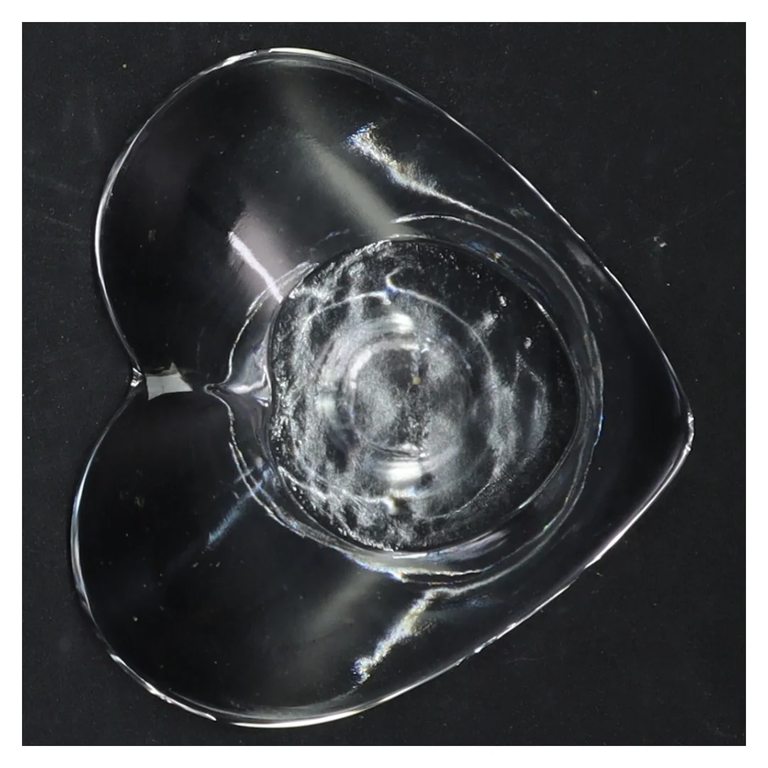 Hjerte Glaslysestage