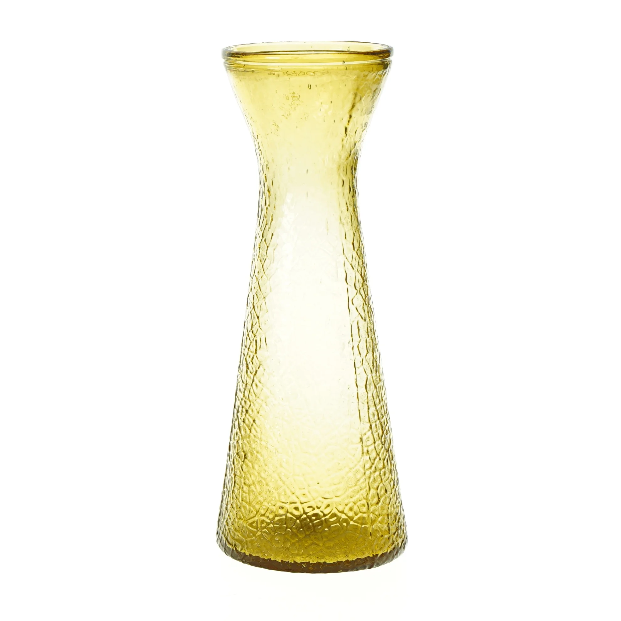 fritaget meditativ halt Ravfarvet Hyacintglas fra Fyens Glasværk (str. HØ 22x9 cm) ca 1925 |  Orderly.shop
