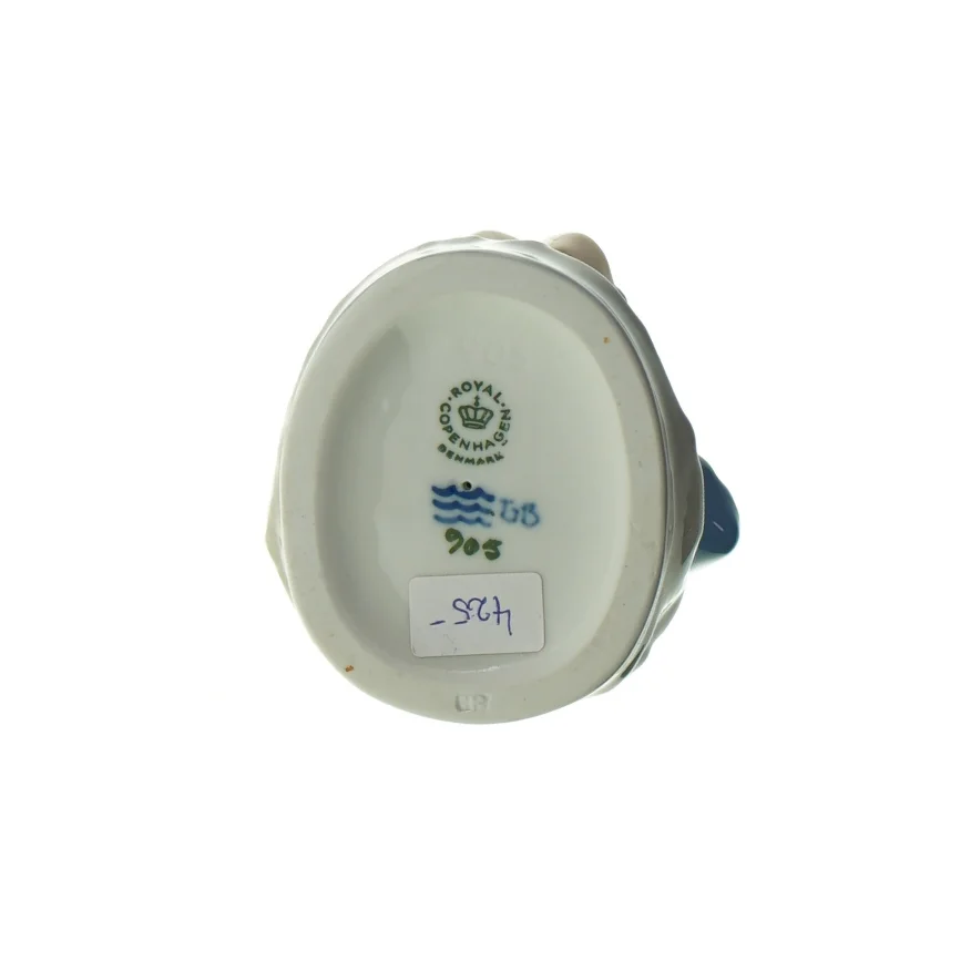 Porcelænsfigur af hyrdedreng fra Royal Copenhagen (str. H: 18 cm)