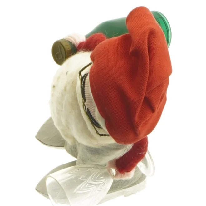 Håndlavet julenissefigur (str. 19,5 cm)