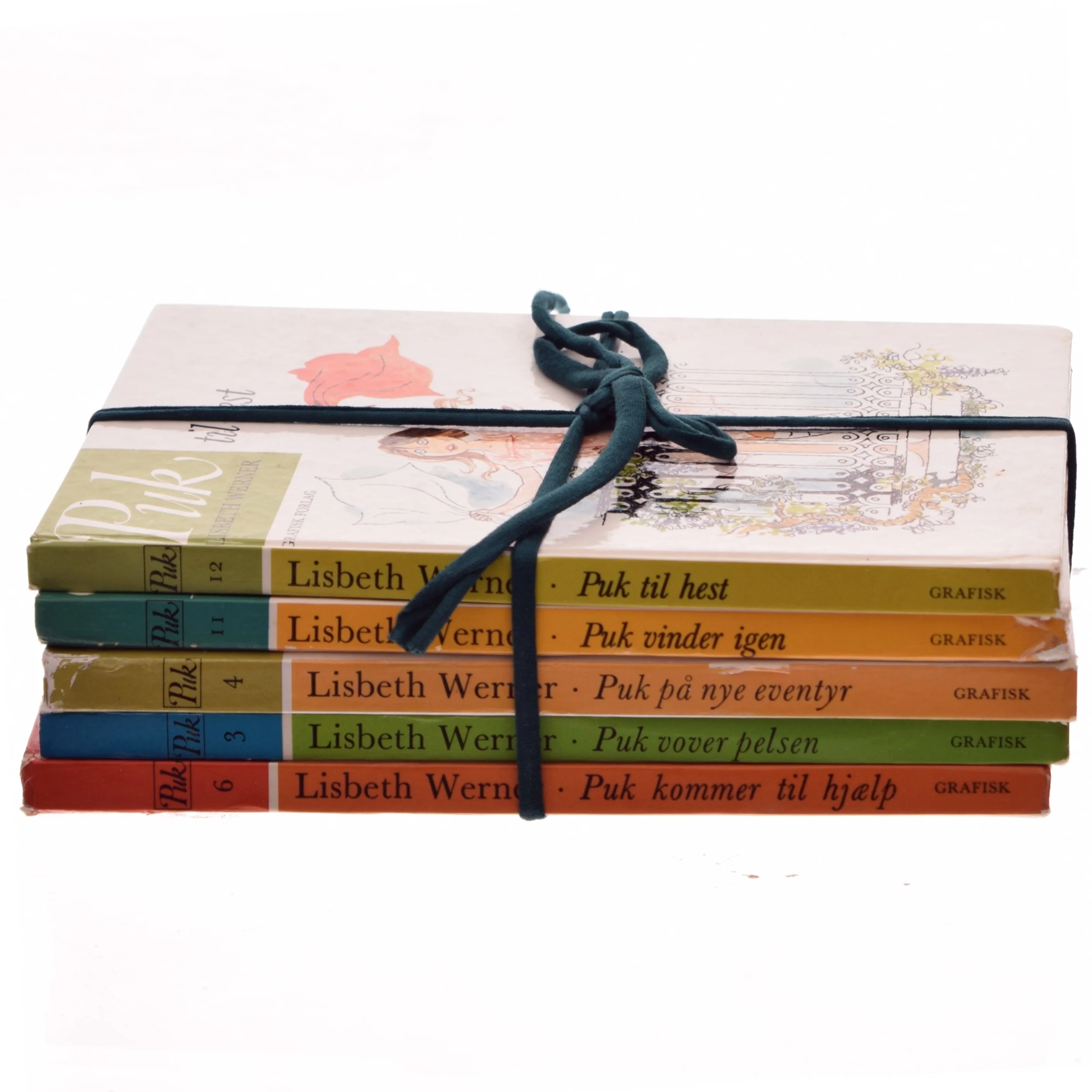 5 skønne Puk bøger ……af Lisbeth Werner (Bøger )