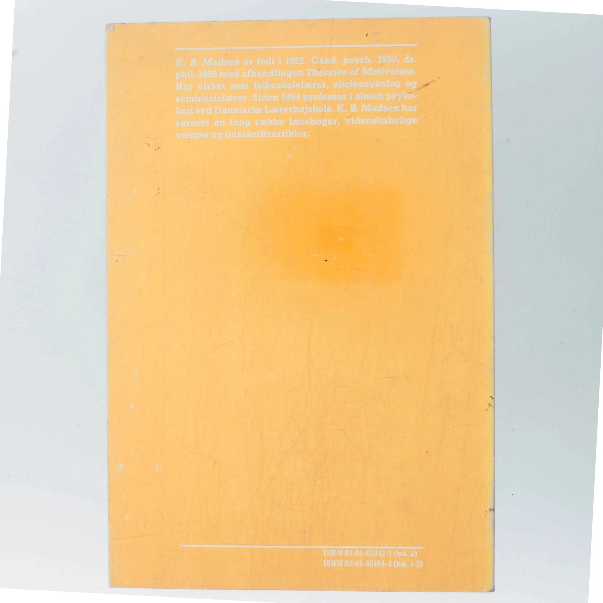 Psykologi 2 af K.B. Madsen (Bog)