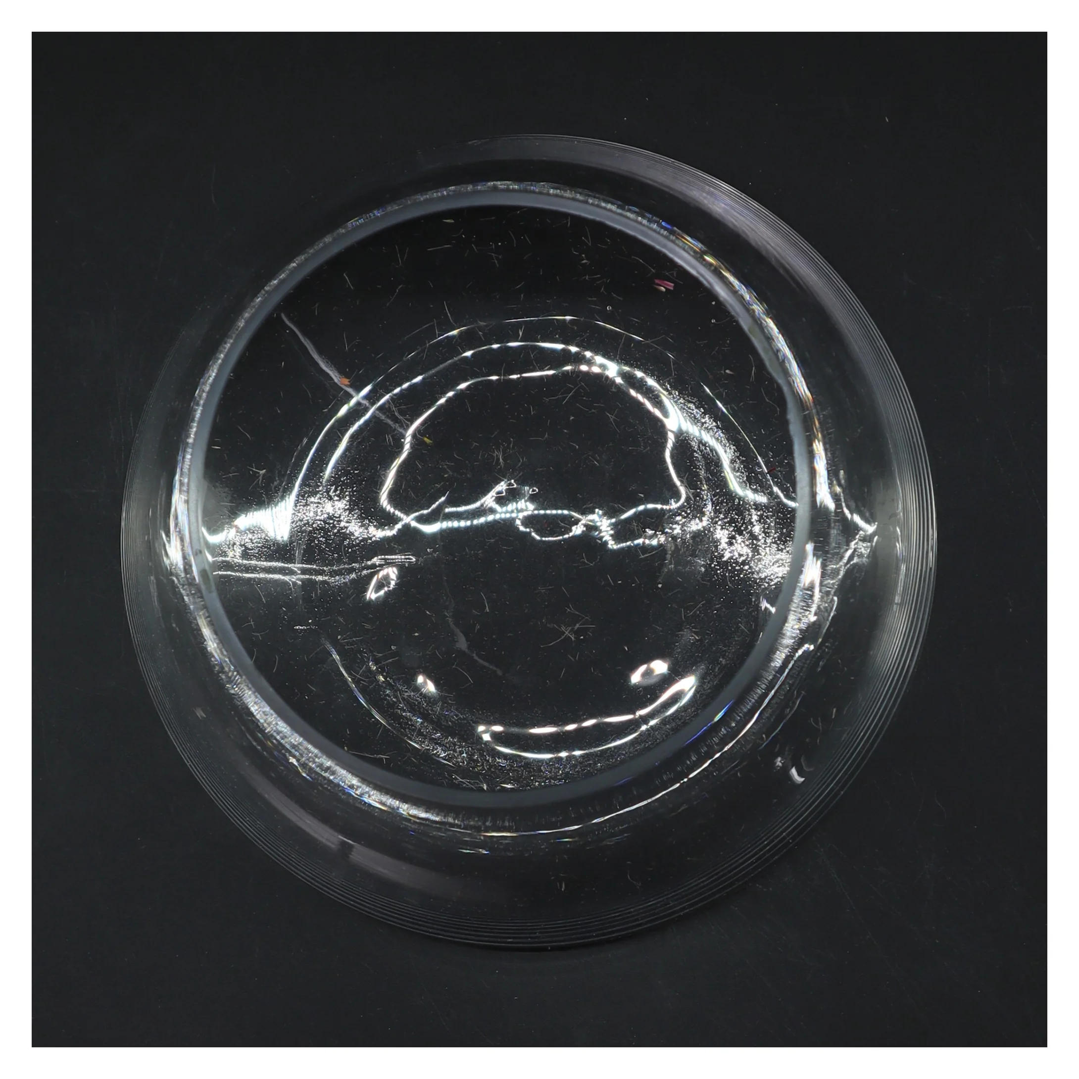 Glas vase (str. Ø 12 cm lænde 15 cm)