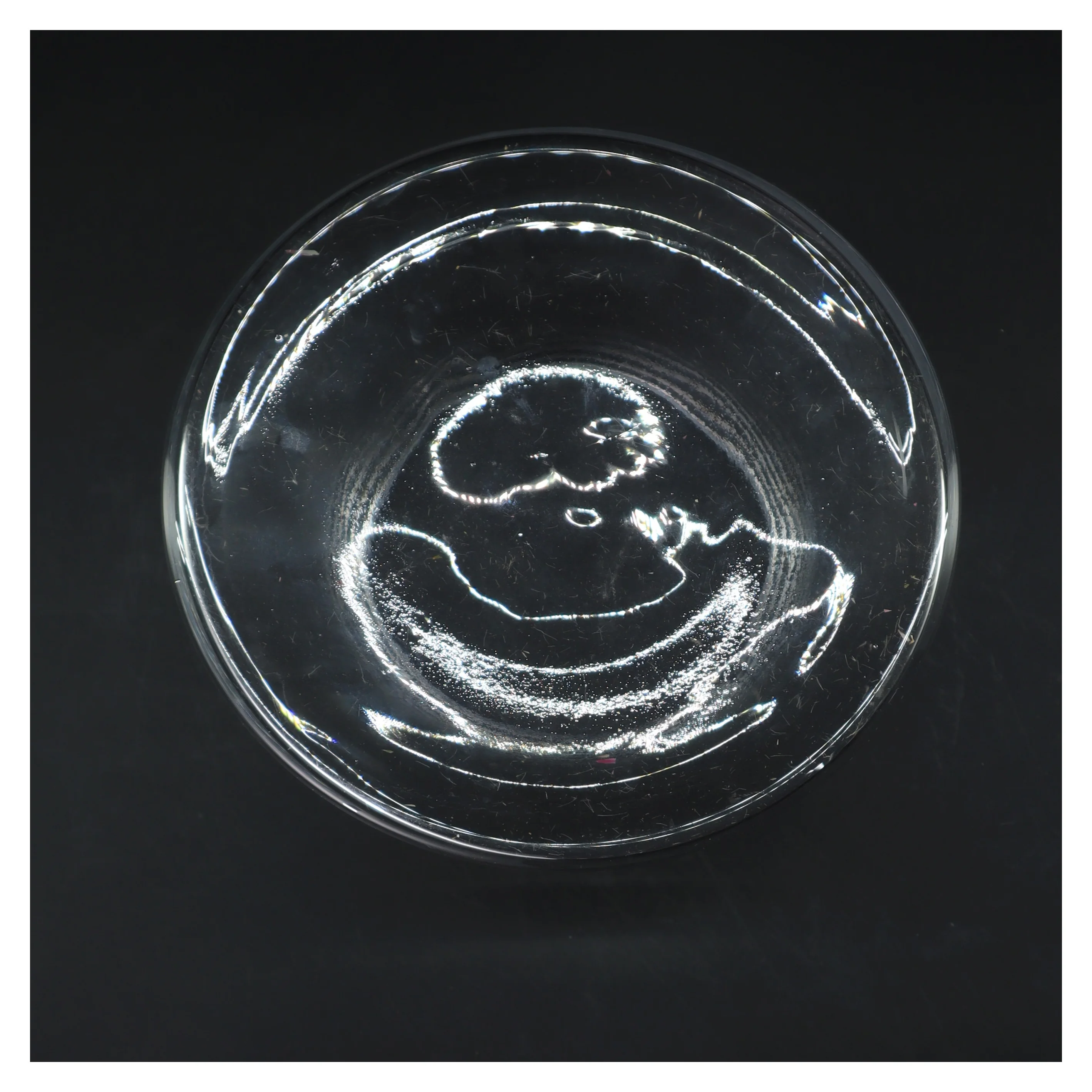 Glas vase (str. Ø 12 cm lænde 15 cm)