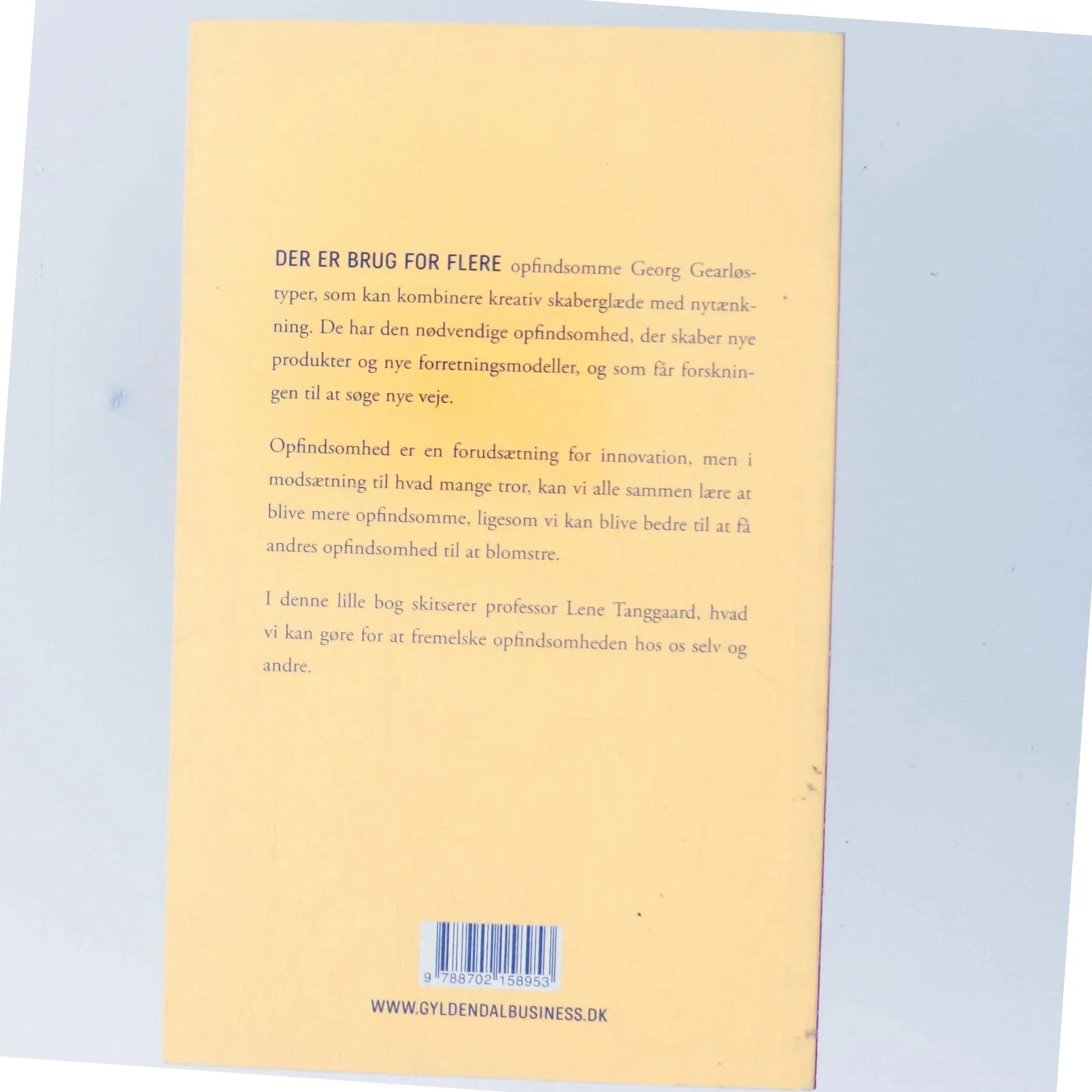 Opfindsomhed af Lene Tanggaard (f. 1973) (Bog)