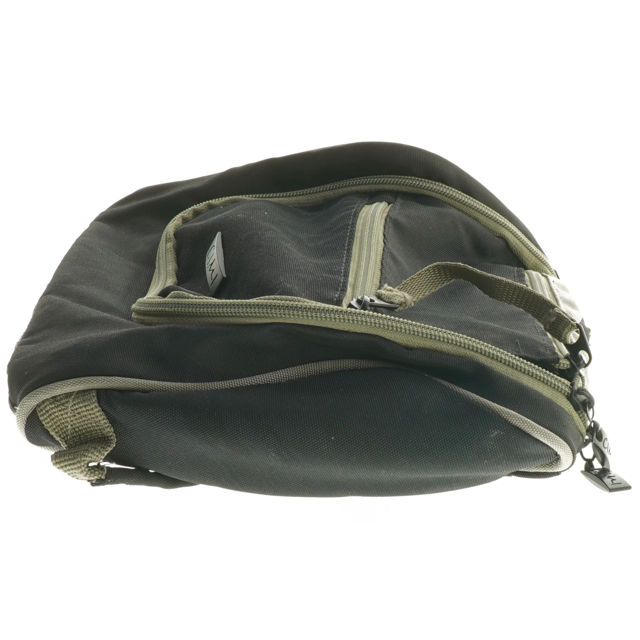 Grøn rejsetaske (str. 25xx25x9 cm)