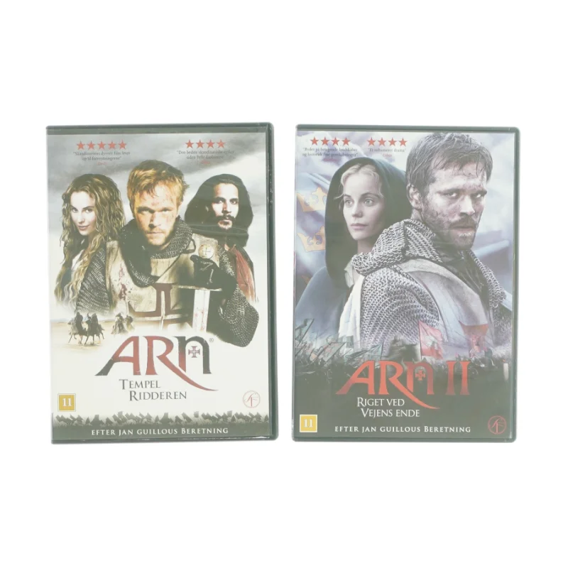 Arn 1 og 2 (dvd)