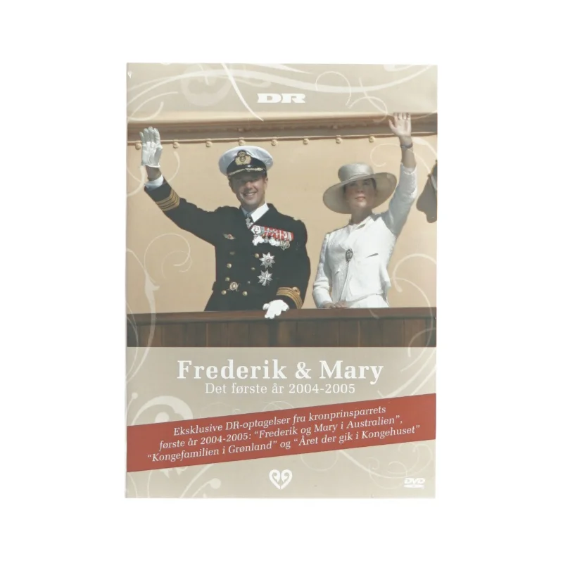 Frederik og mary det første år 2004 til 2005 (dvd)