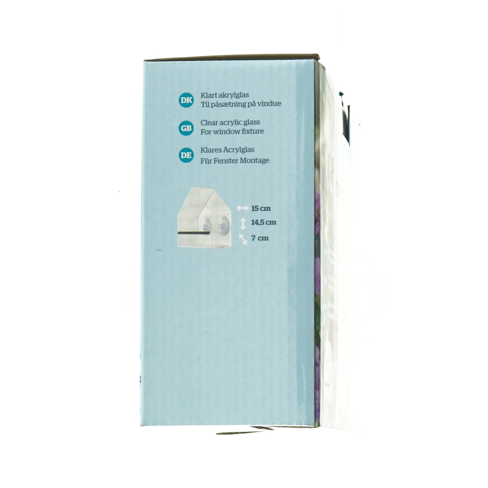 The bird house, window one