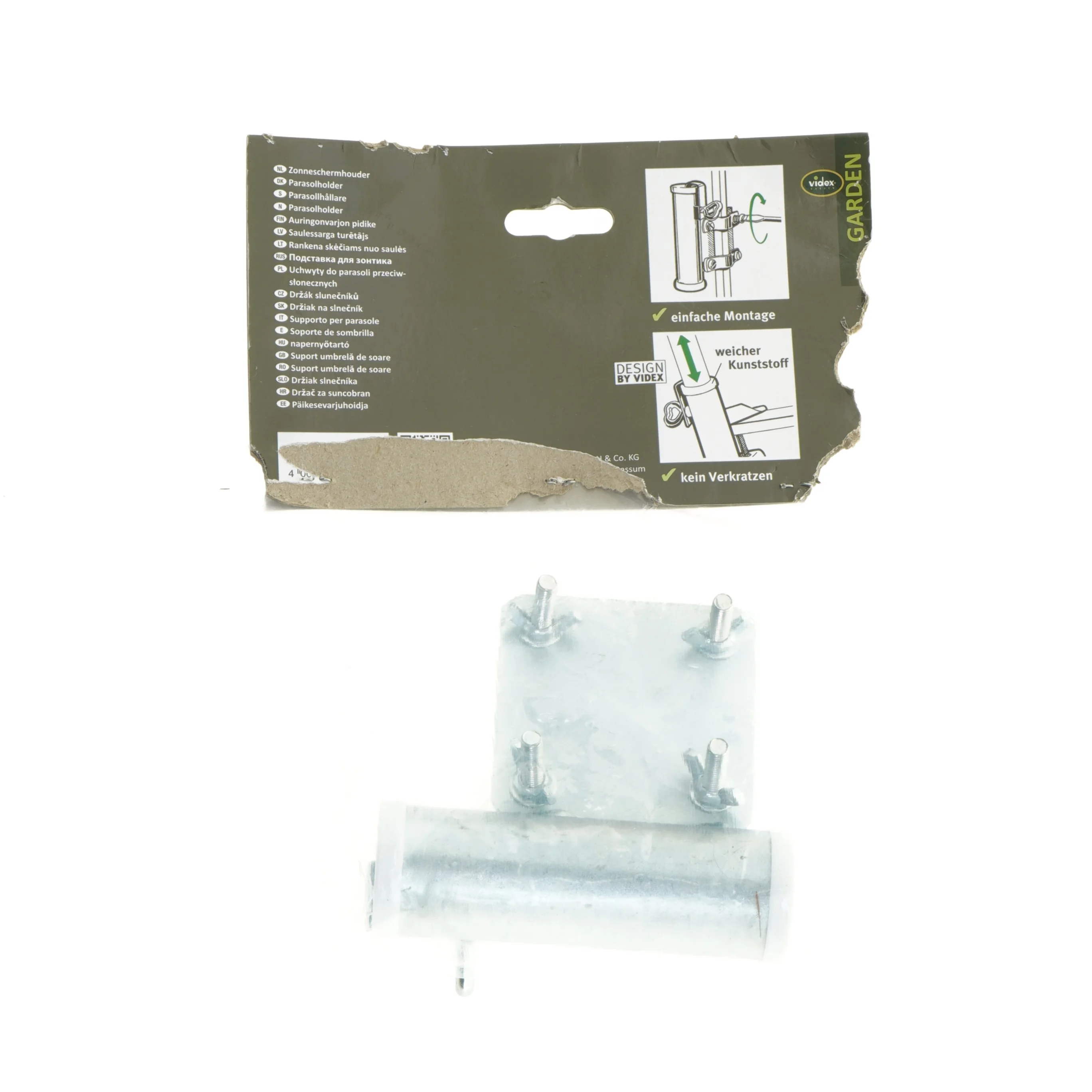 Parasolholder til balkon (str. 15 x 14 x 8 cm)