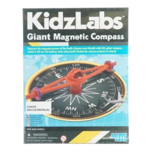 Kids laps giant magnetic compas
