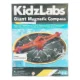 Kids laps giant magnetic compas