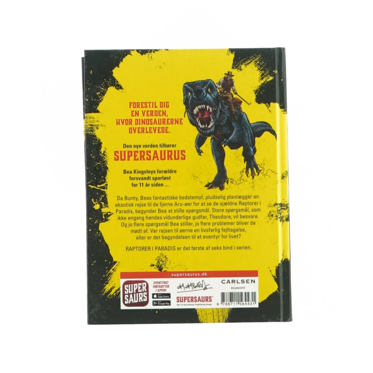 Supersauers raptorer i paradis af Jay Burridge (bog)