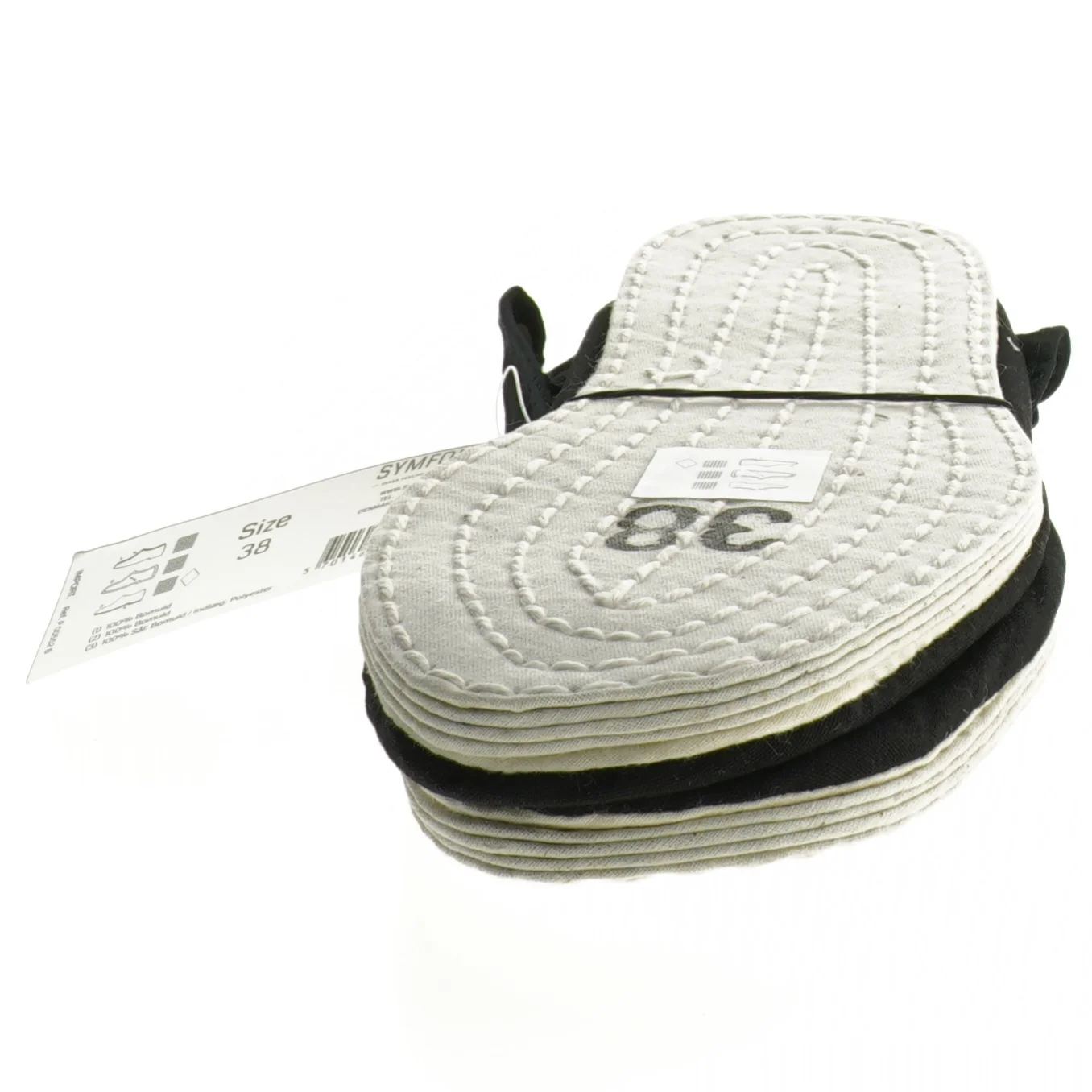 Sorte mao sko til kvinder fra Symfoni (str. 38)