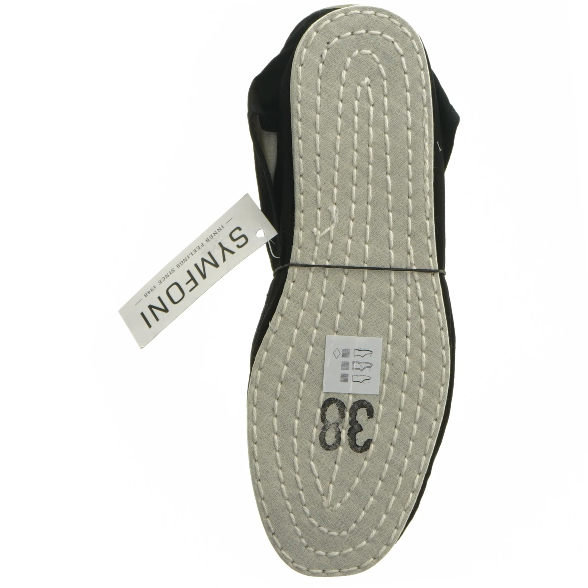 Sorte mao sko til kvinder fra Symfoni (str. 38)