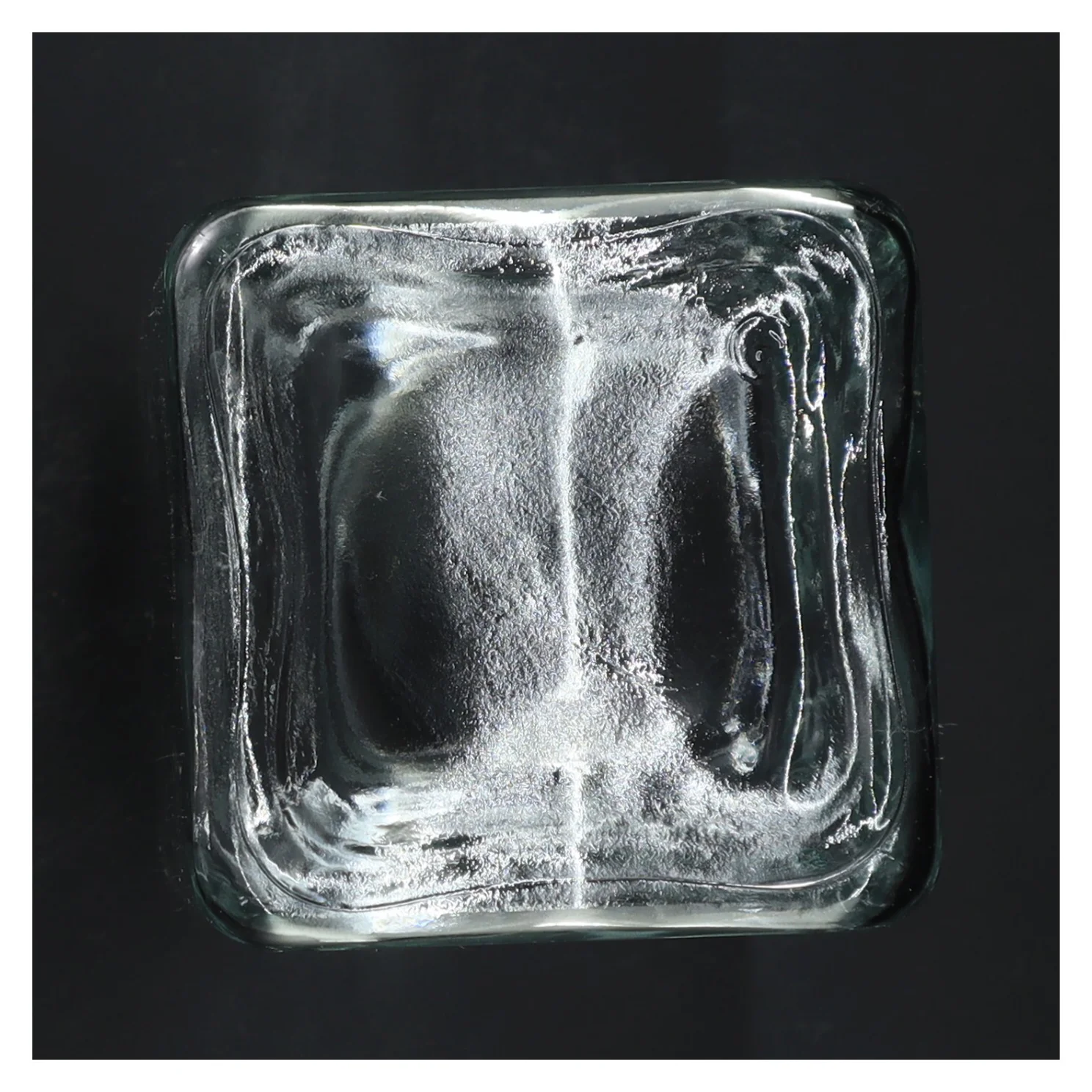 Glasflaske med Brandy-tekst (str. 20 cm)