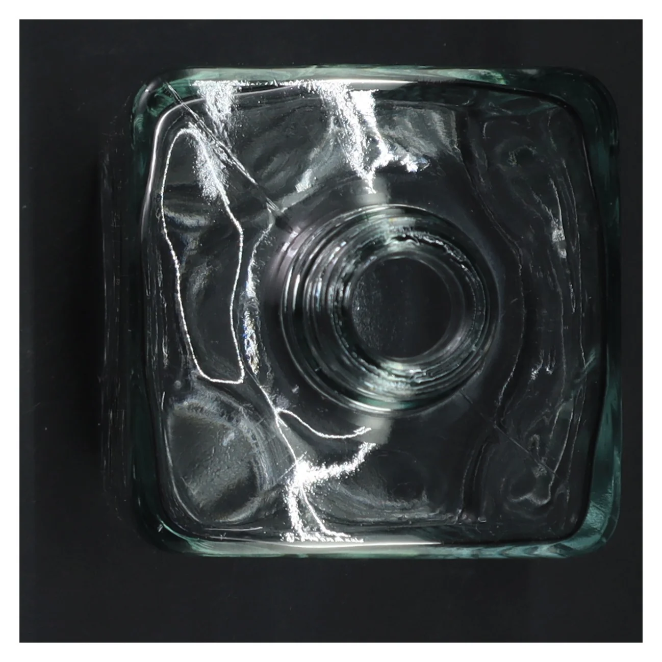 Glasflaske med Brandy-tekst (str. 20 cm)