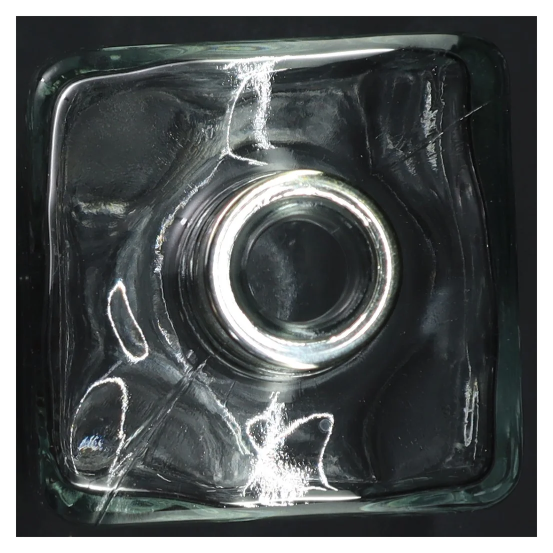 Scotch flaske med metal låg (str. 20 cm)