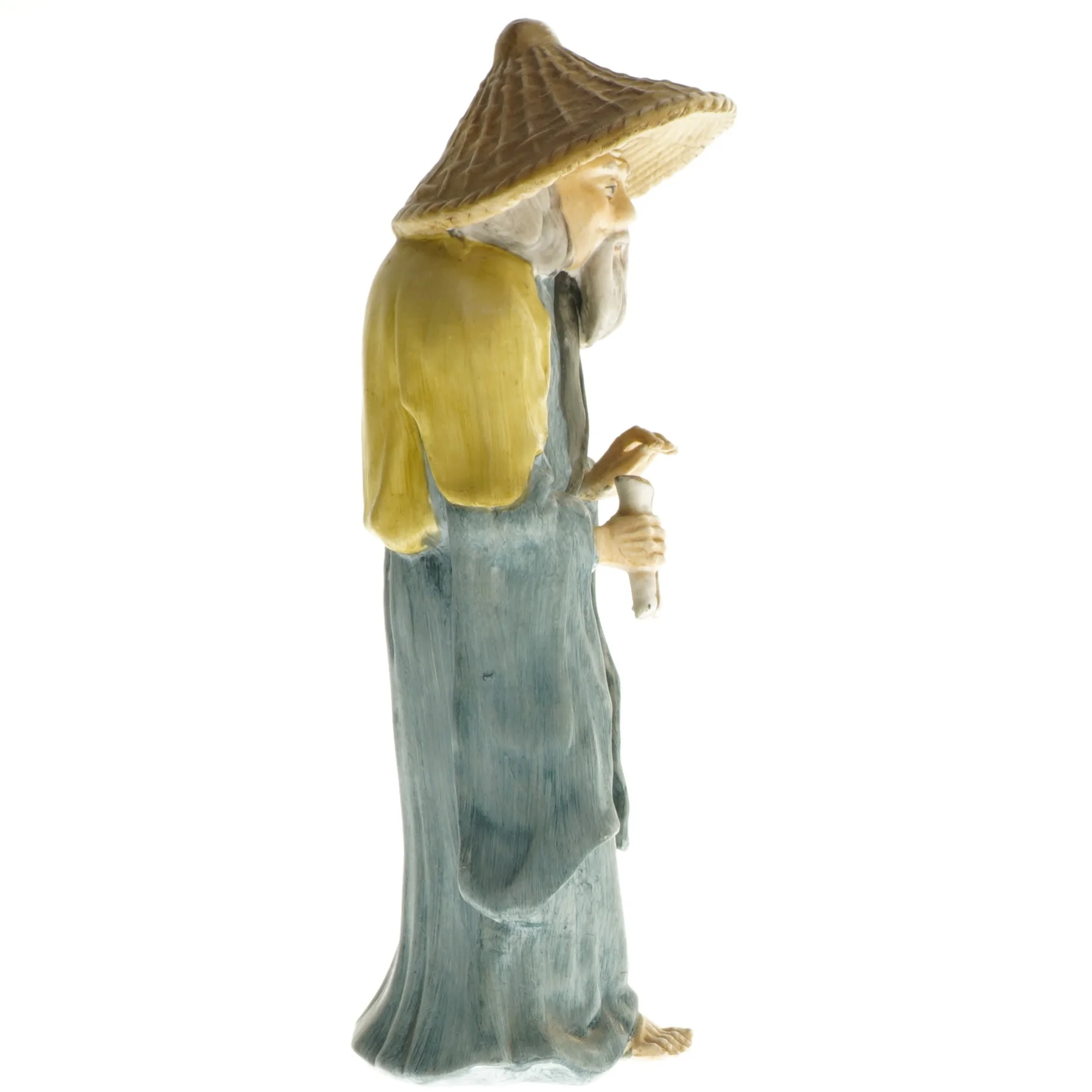 Porcelænsfigur af gammel mand (str. 22,5 cm)