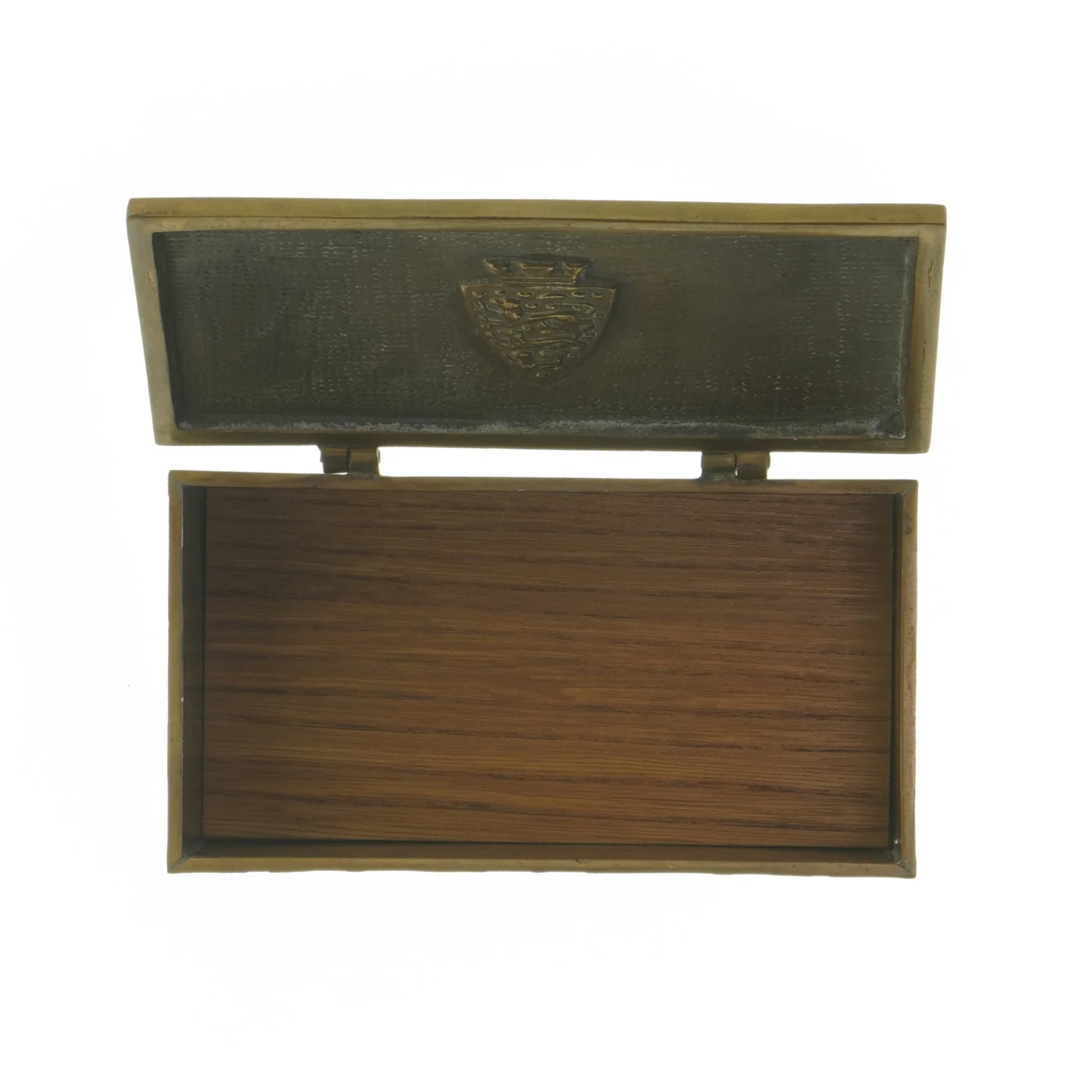 Dekorativ kisteformet æske (str. 15x8 cm)