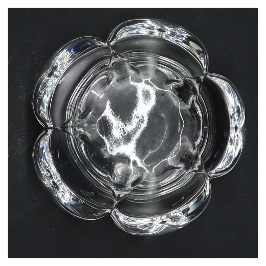 glas lysestage (str. Ø 10 cm)