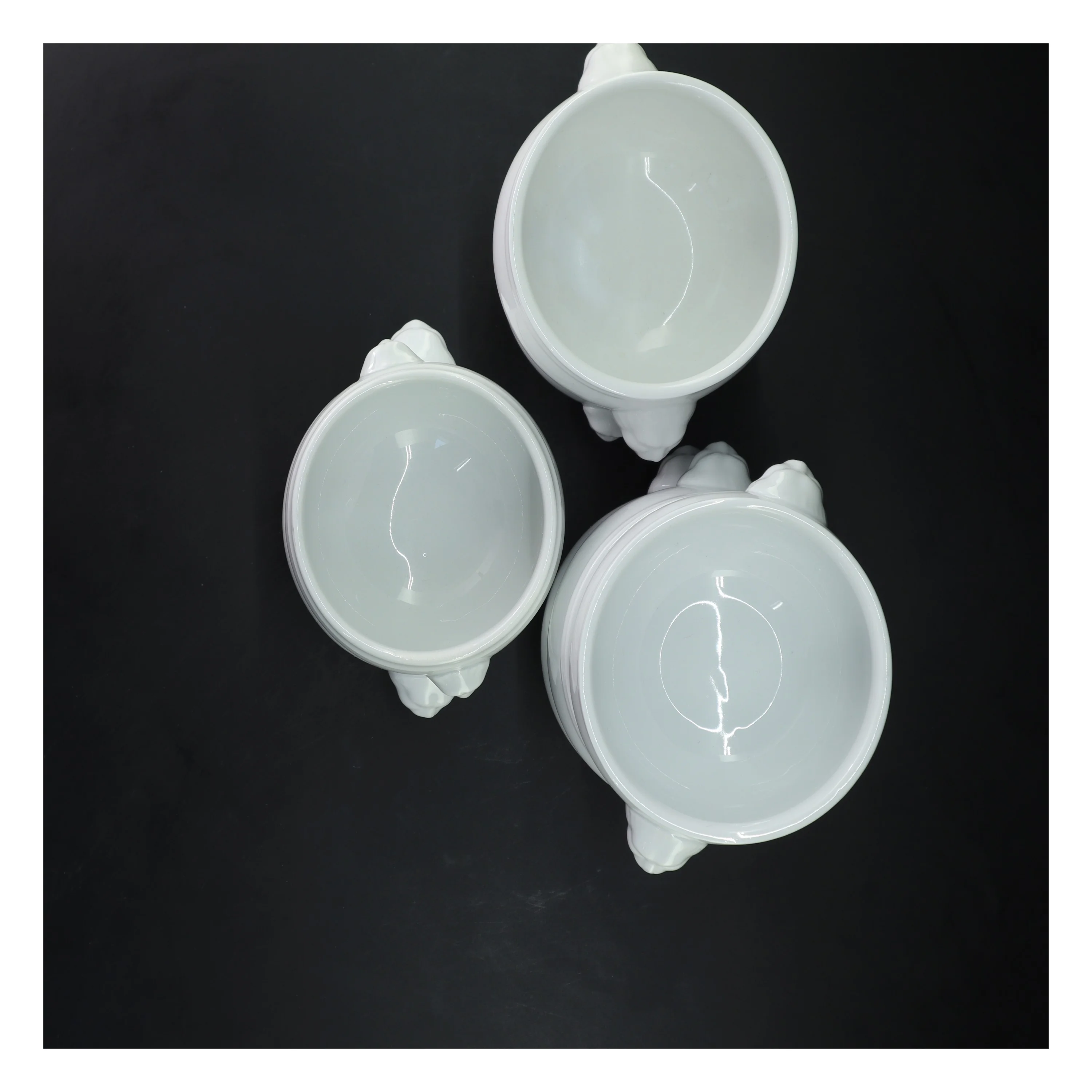 Hvide suppeskåle fra Pillivuyt (str. 7 styk, ø 11 cm)