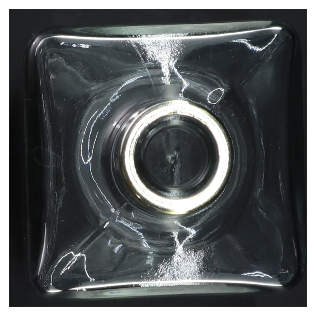 Bourbon flaske med guldlåg (str. 20 cm)