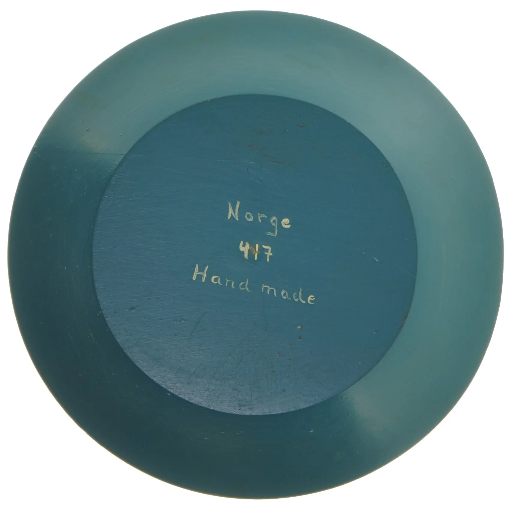 Håndlavet dekorativ skål (str. Ø 21,5 cm)