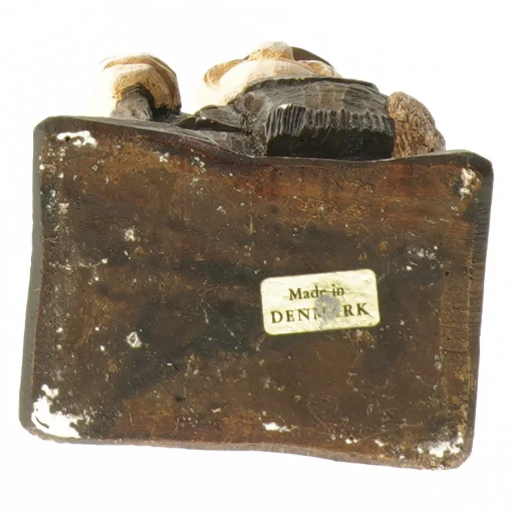 Træfigur af arbejder (str. 24,5 cm)