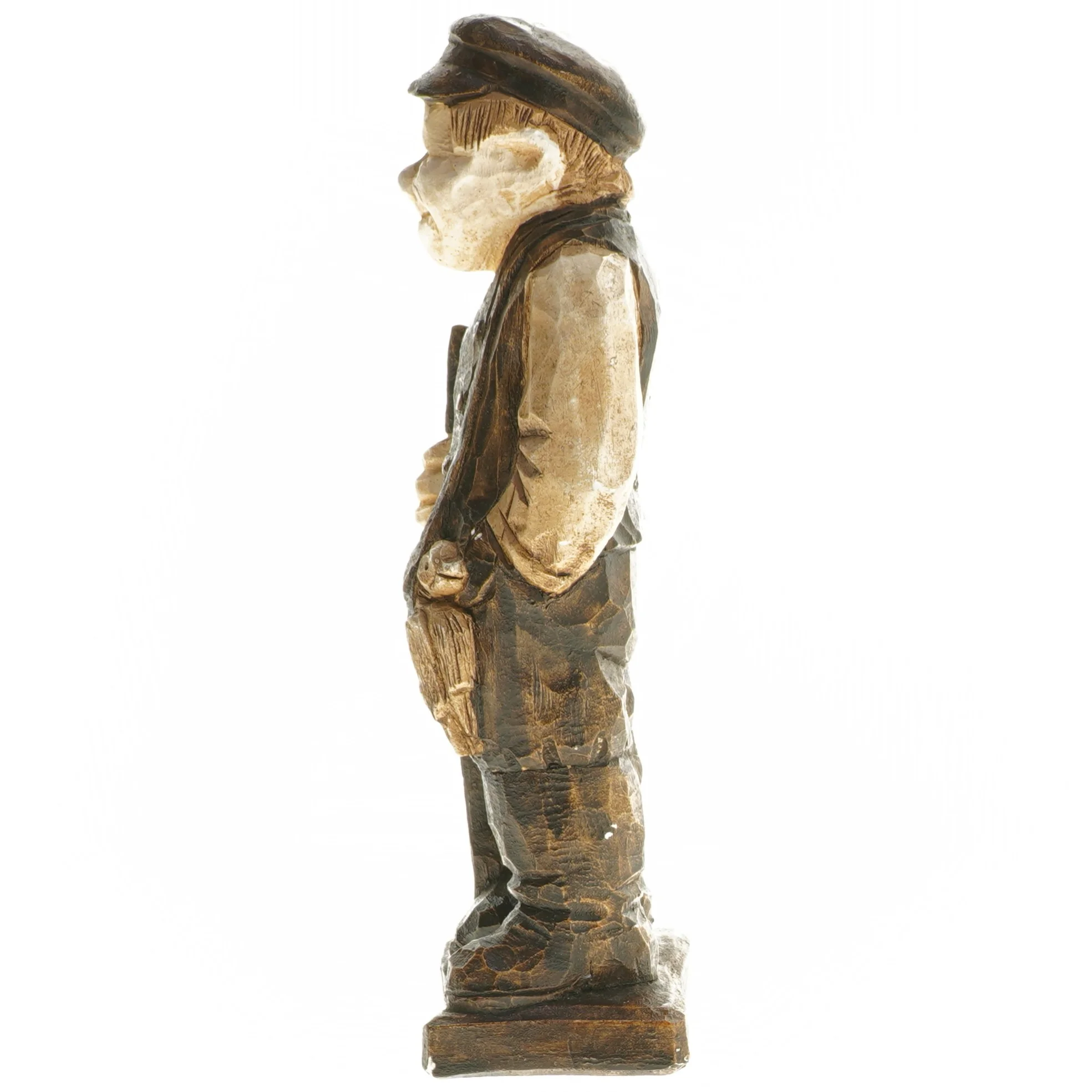 Træfigur af arbejder (str. 24,5 cm)