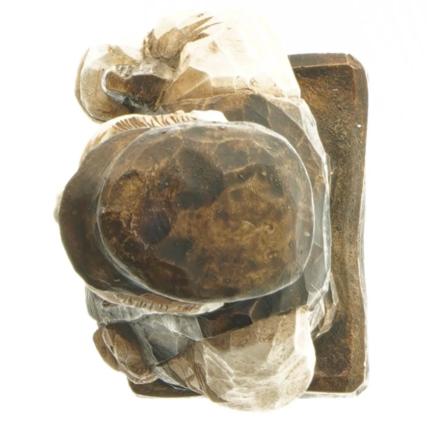 Træfigur af arbejder (str. 24,5 cm)