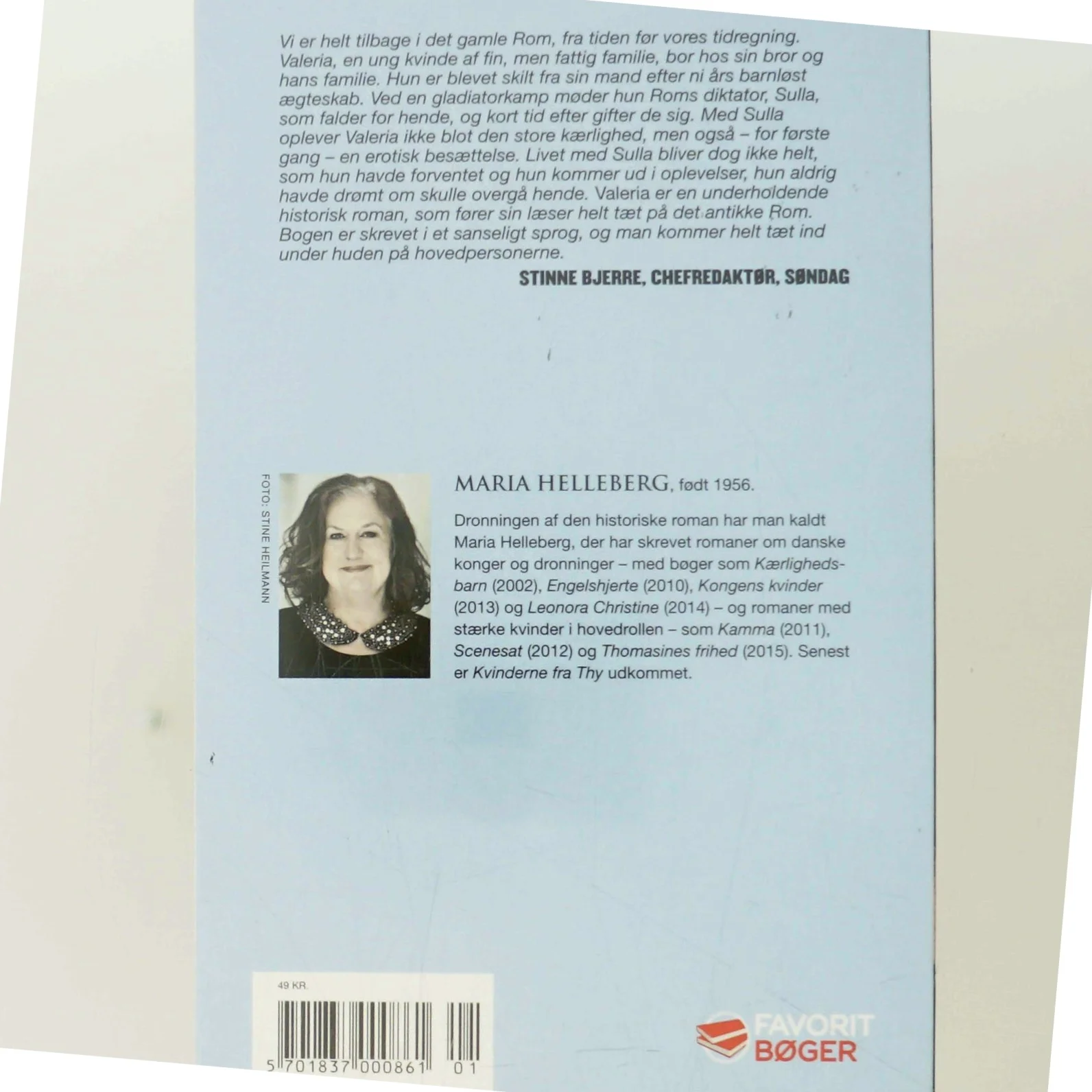 Valeria af Maria Helleberg (Bog)