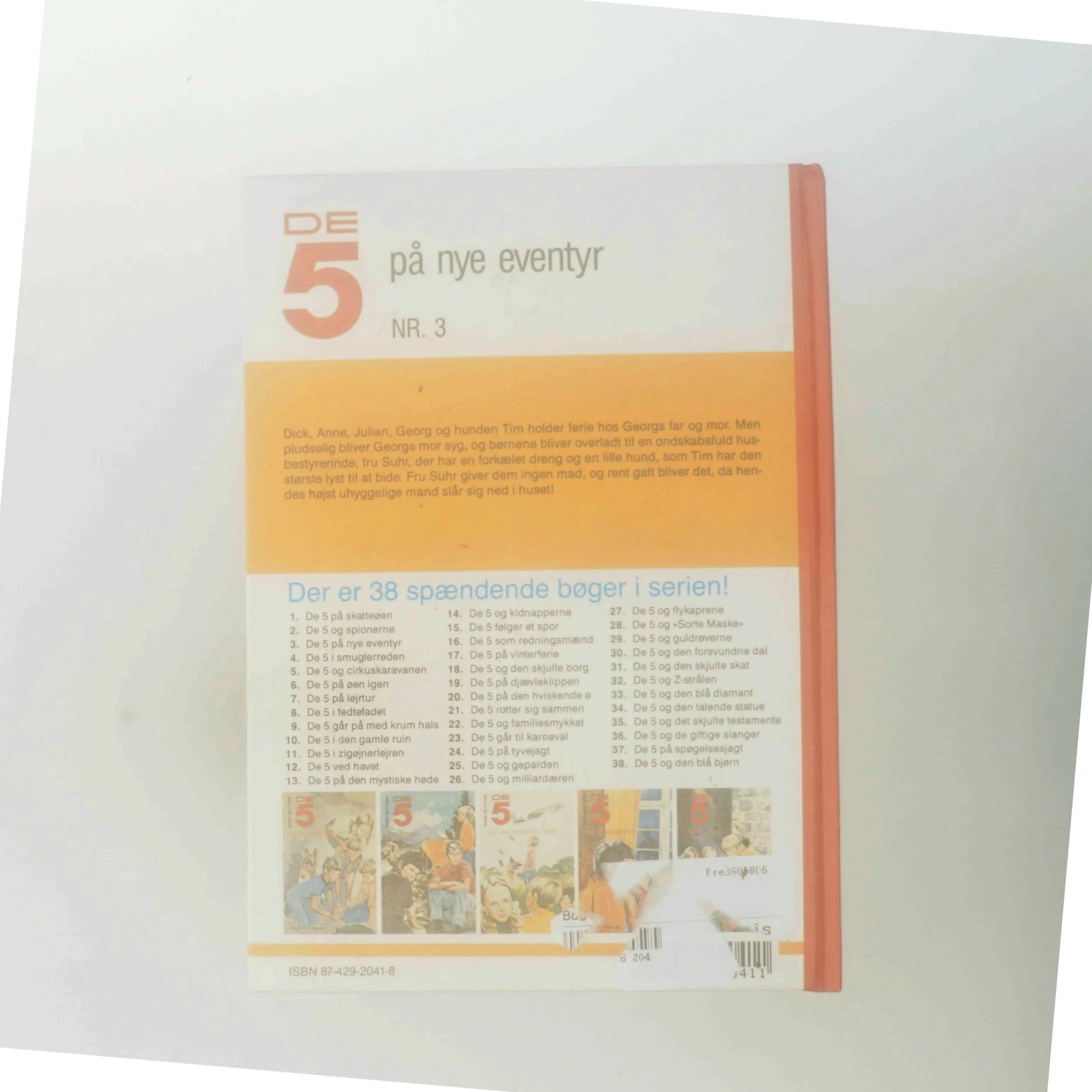 De 5 på nye eventyr af Enid Blyton (Bog)