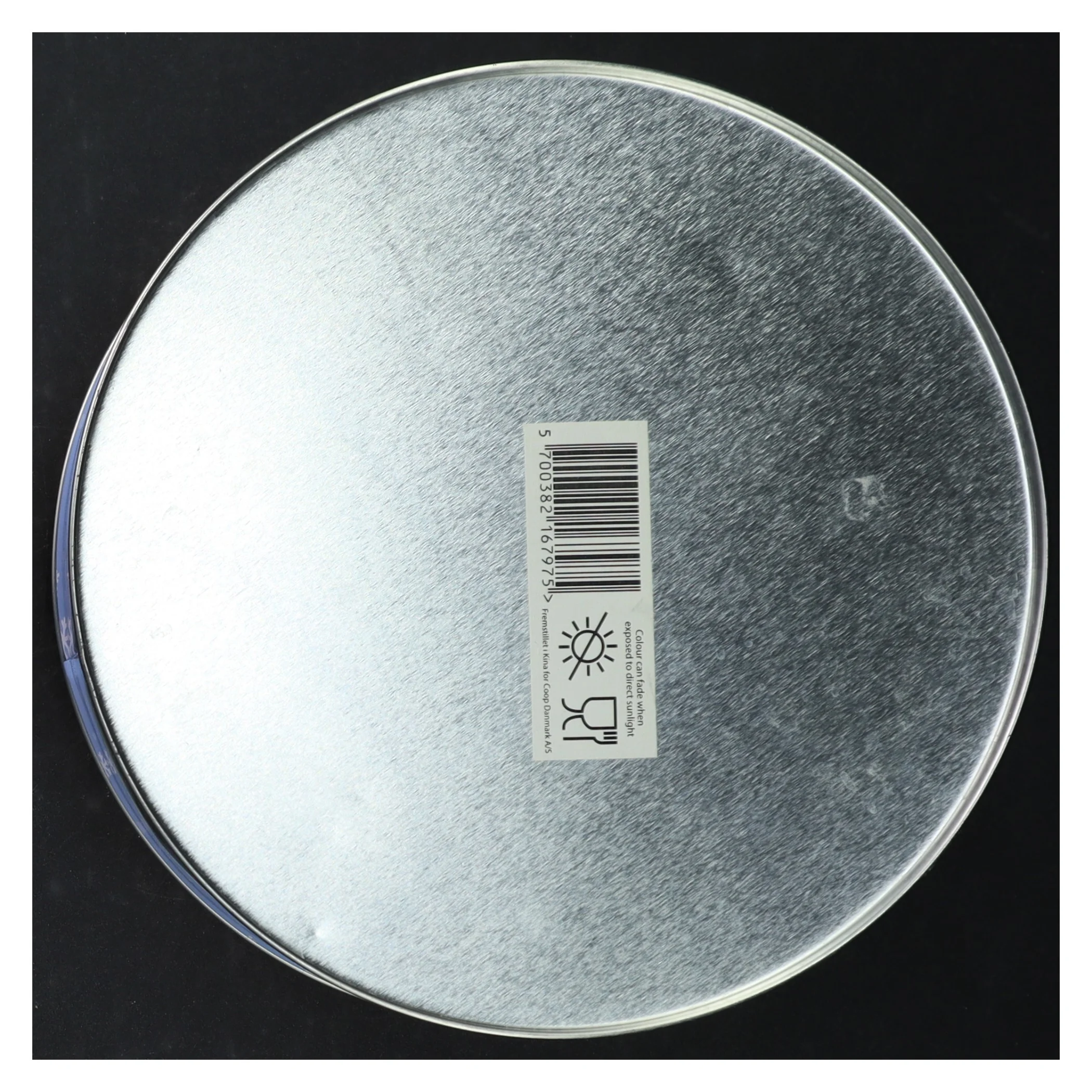 Julekagedåse fra Coop (str. Ø. 18 cm)