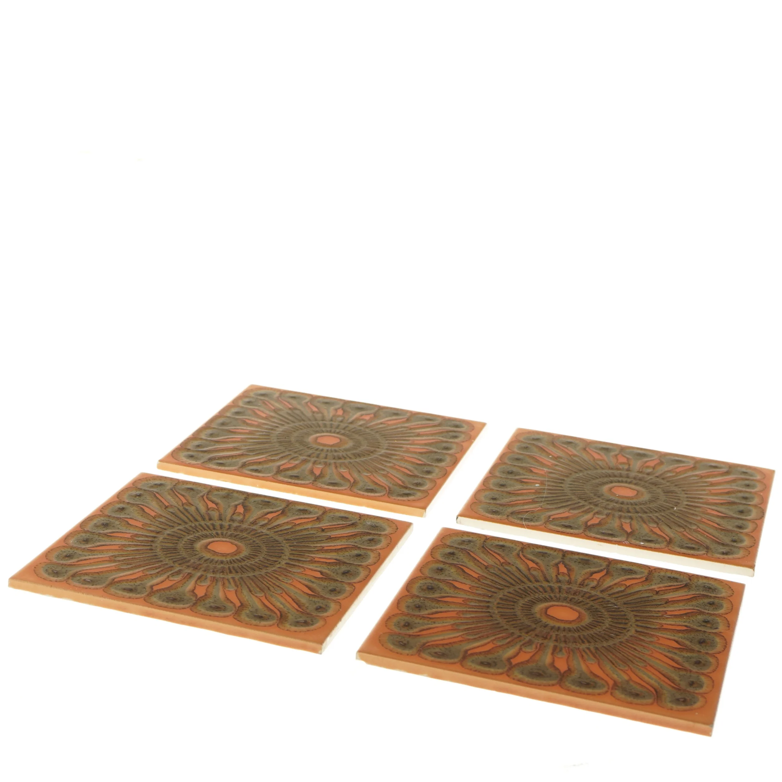 Keramiske fliser med mønster (str. 15,2x15 cm)