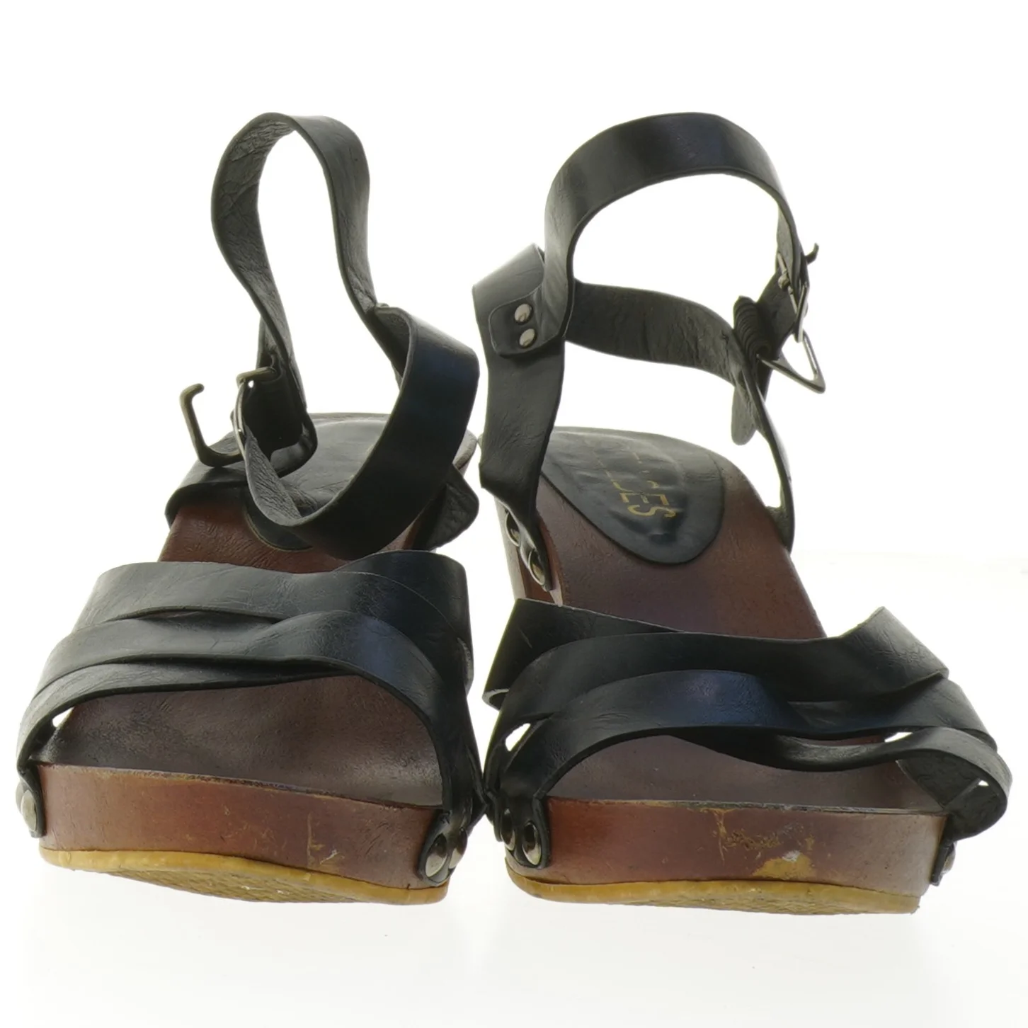 Damesandal med hæl og rem fra Cellbes (str. Længde. 22 cm)